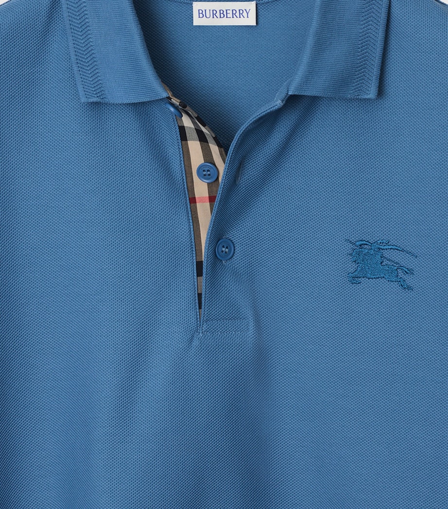 Piqué Cotton Polo Shirt POOL Image 5