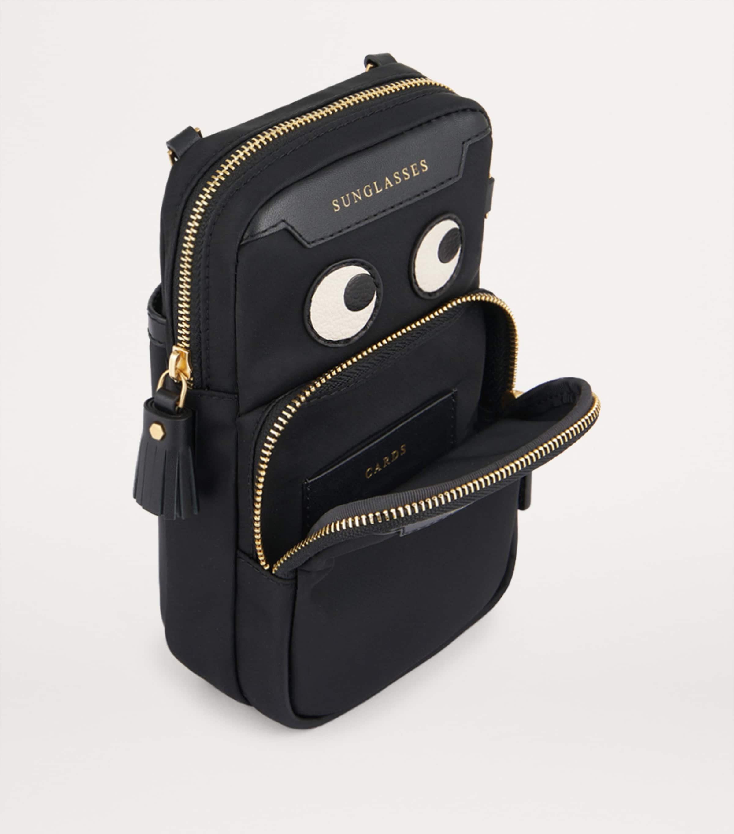 Econyl Essential Cross-Body Bag BLACK Image 2