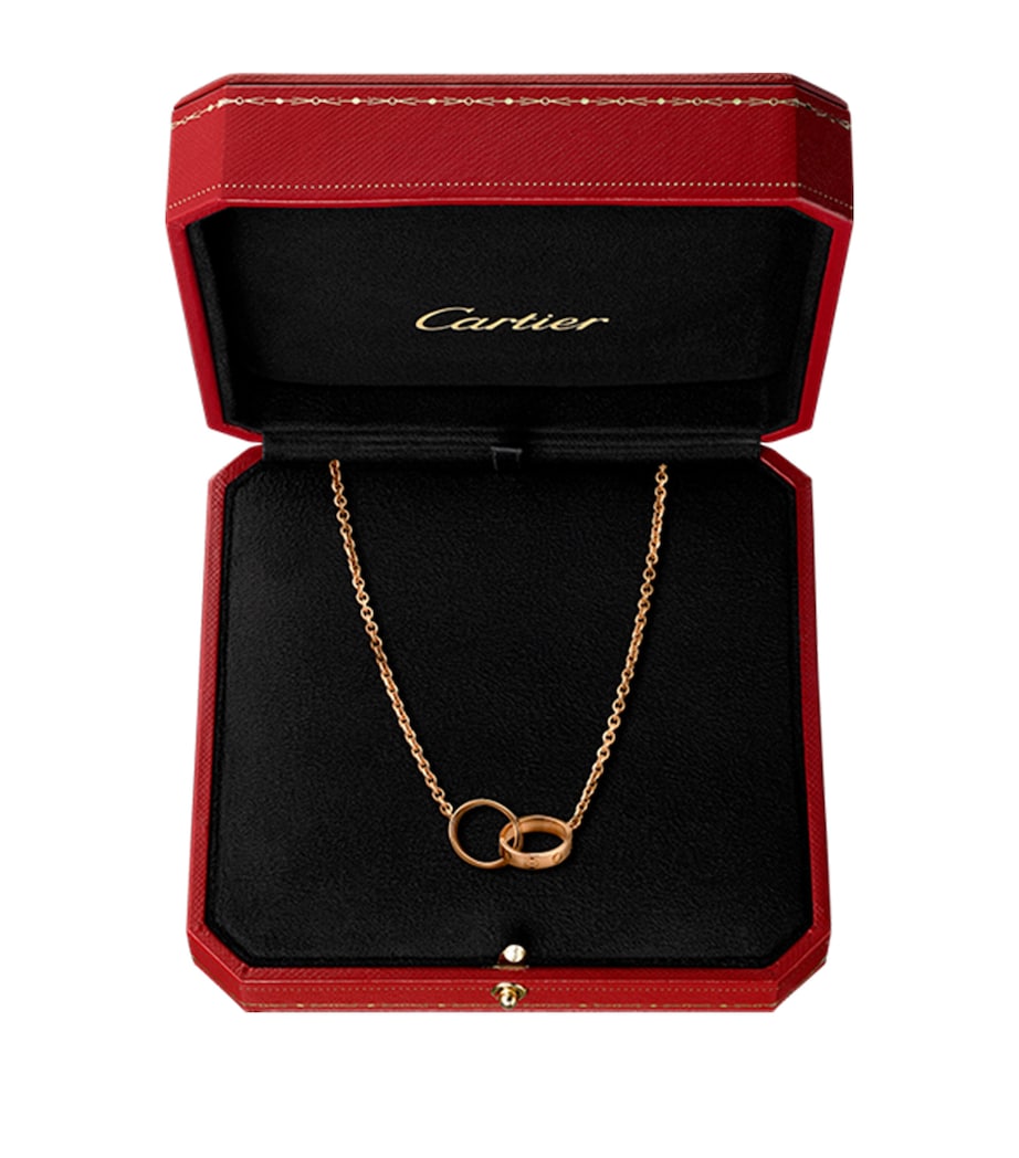 Rose Gold LOVE Necklace ROSE GOLD Image 2