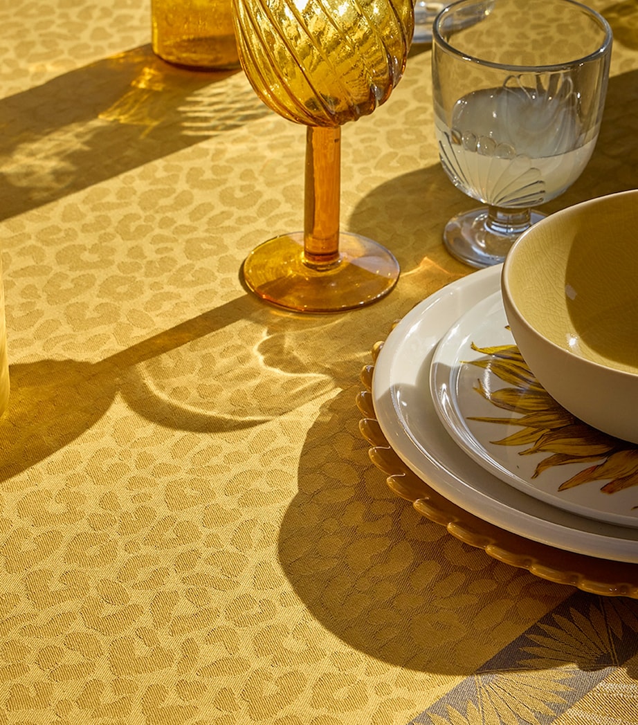 Cotton Sinharaja Tablecloth (175cm x 250cm) YELLOW Image 2