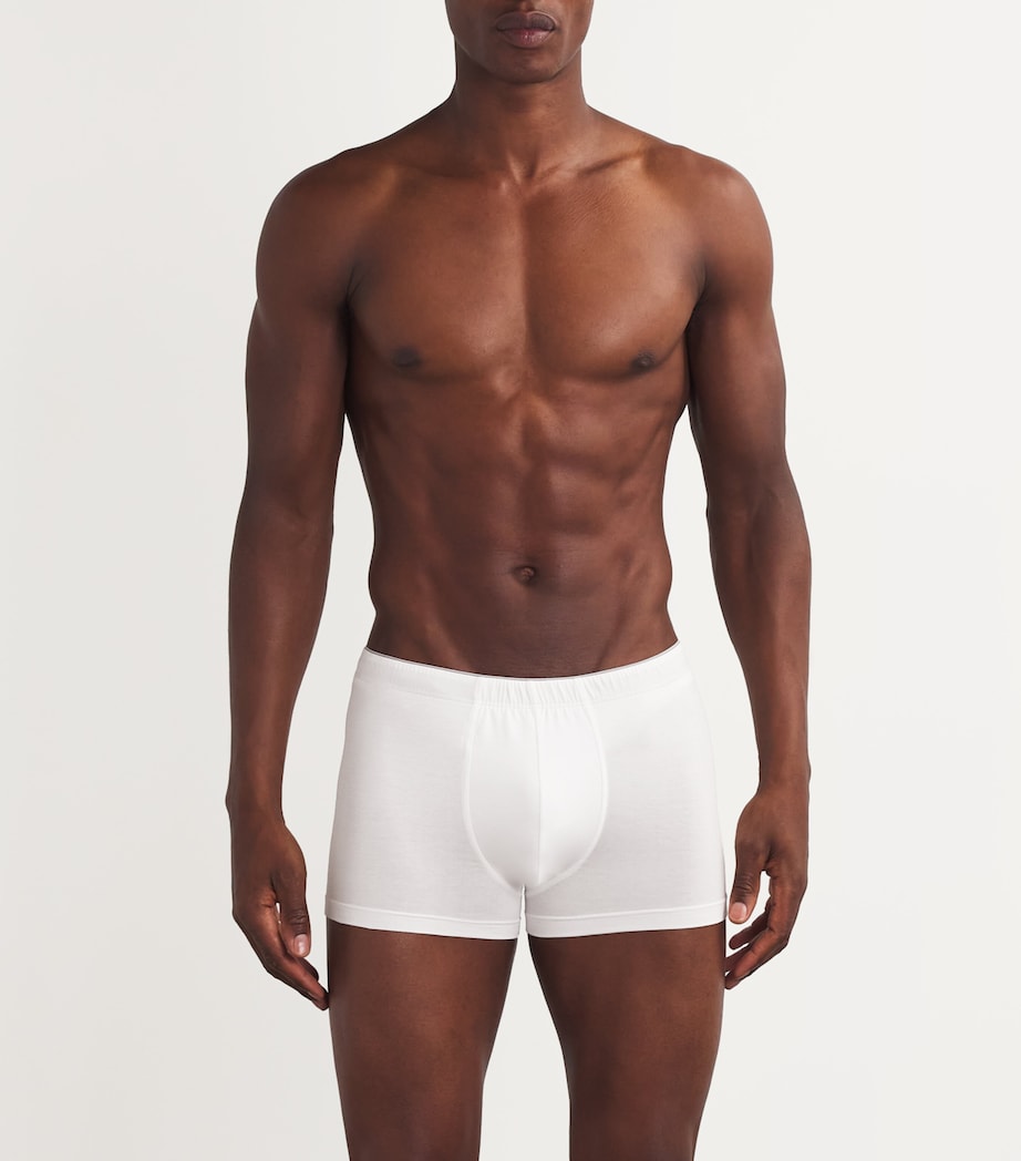 Cotton Superior Trunks WHITE Image 2