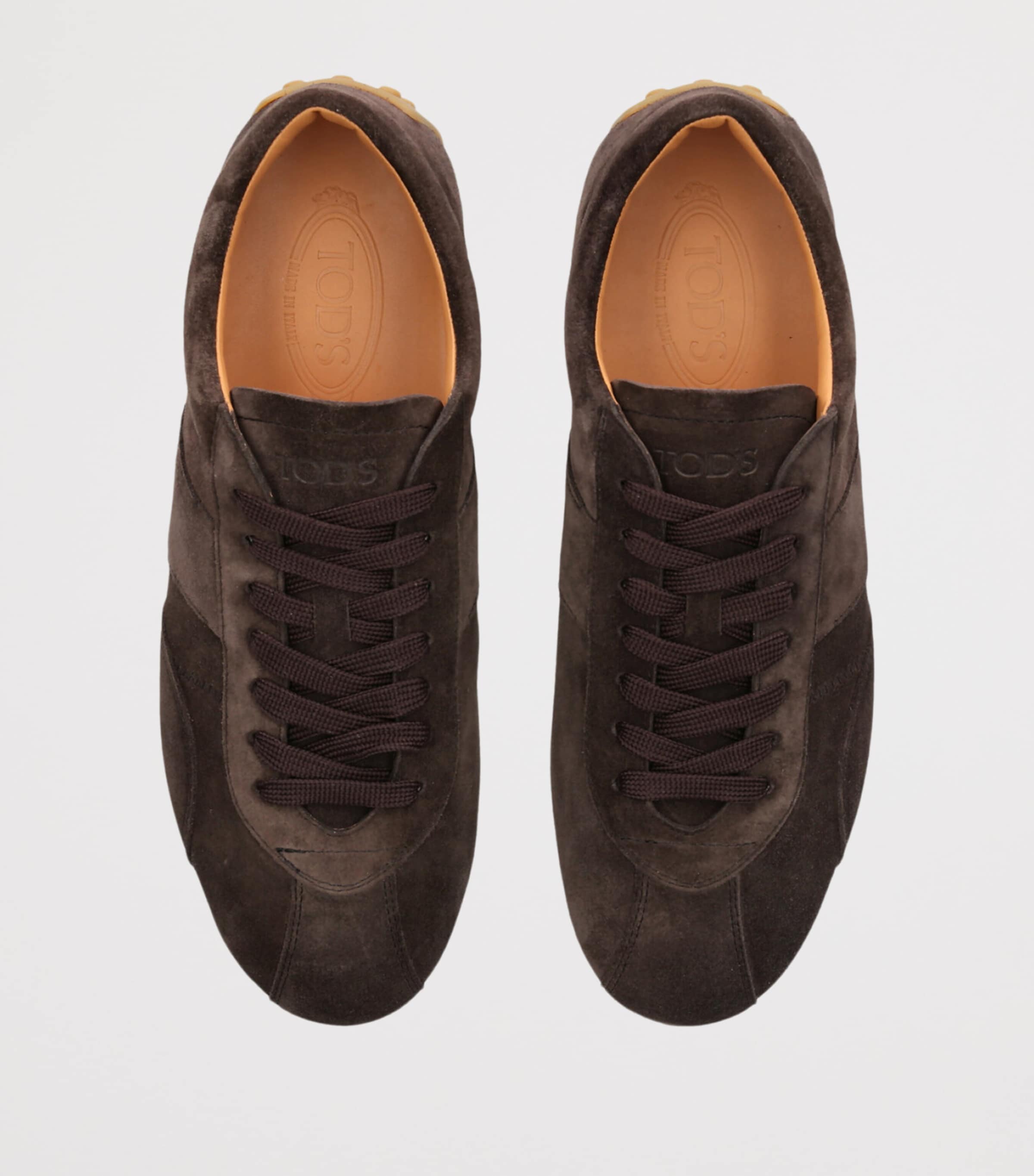 Tod's Suede T-Marathon Sneakers Dark Brown Image 4