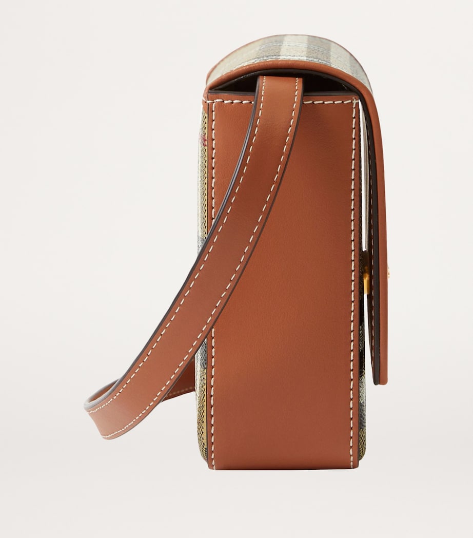 Burberry Check Hampshire Cross-Body Bag Archive Beige Image 2
