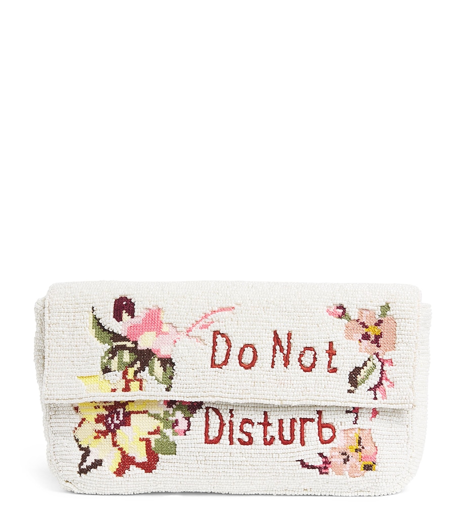 Beaded Timmy Shoulder Bag DND DO NOT DISTURB Image 1