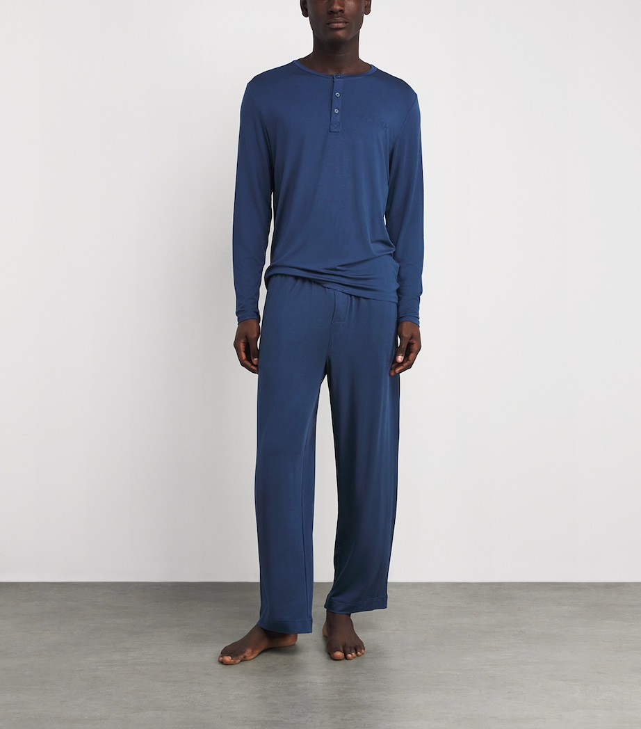 Modal-Blend Pyjamas CECDARK DENIM Image 2