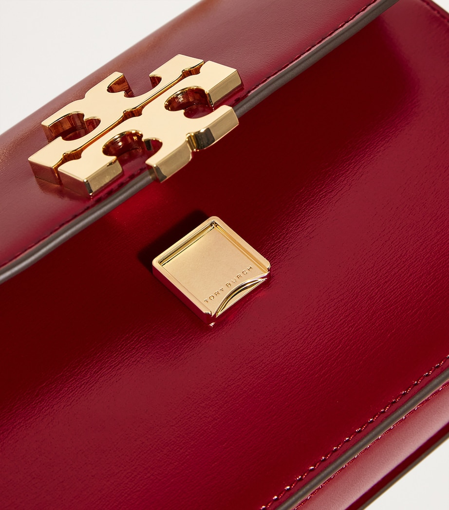 Small Leather Eleanor Shoulder Bag 600 RUBY Image 4