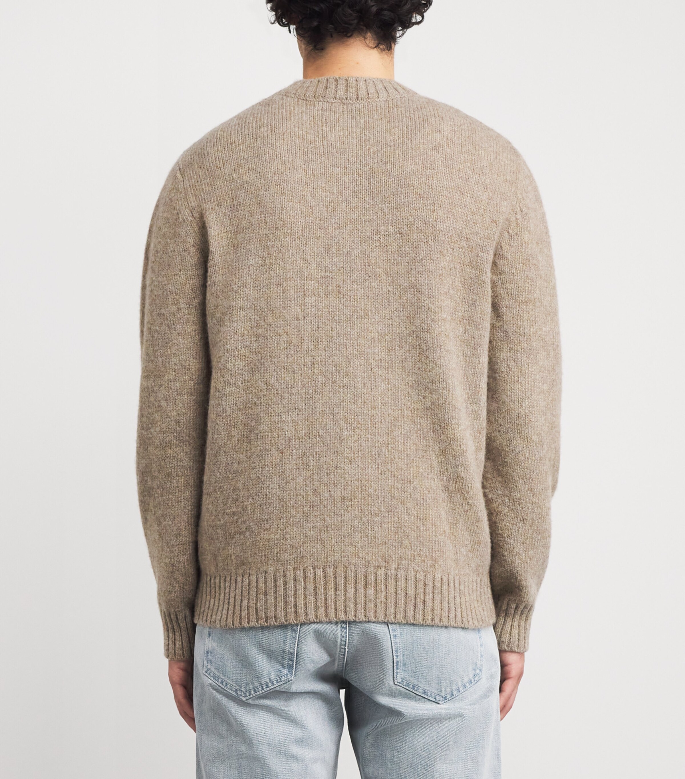 Wool Crew-Neck Sweater TORTORA Image 4
