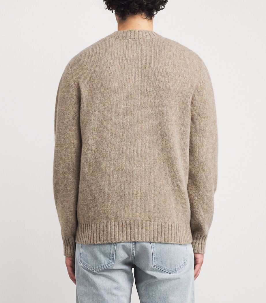 Wool Crew-Neck Sweater TORTORA Image 4
