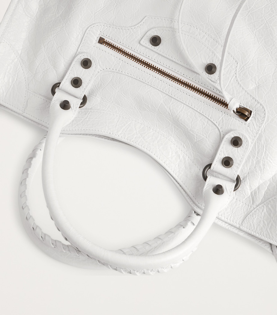 Medium Lambskin Le City Top-Handle Bag 9104 Image 7