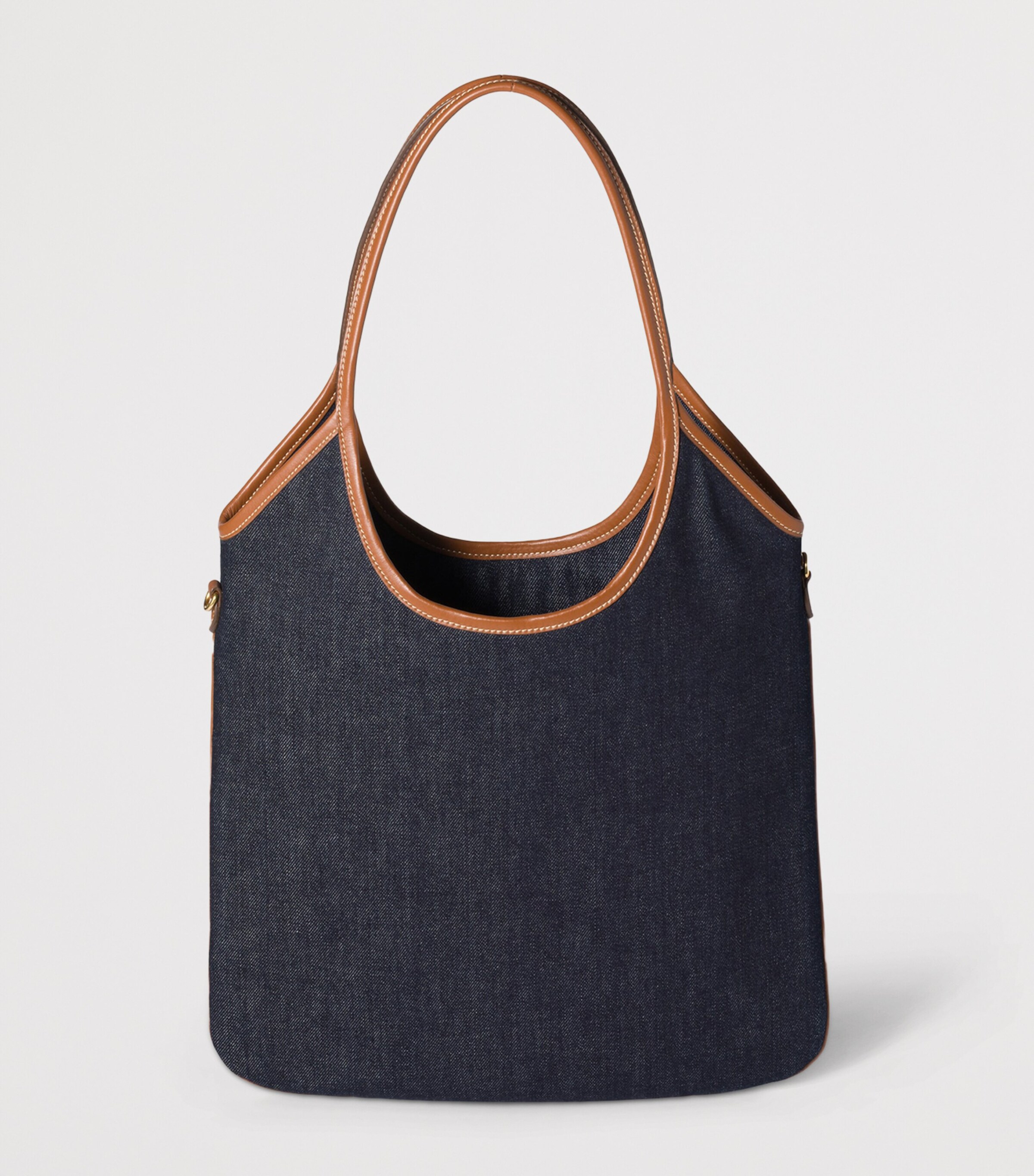 Miu Miu Denim Ivy Tote Bag Image 4