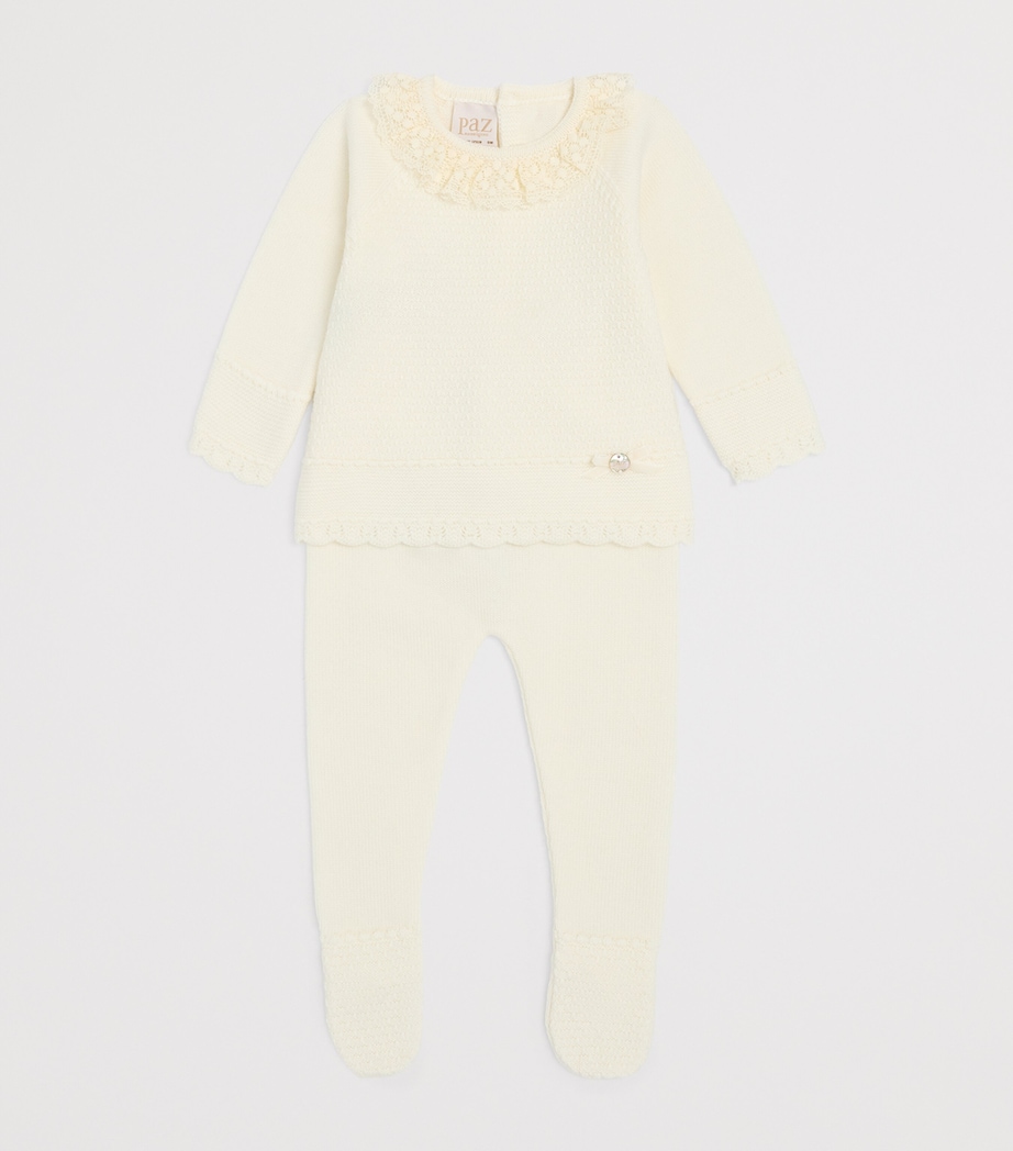 Merino Wool Sweater and Leggings Set (9 Months) 60 H56 Image 3