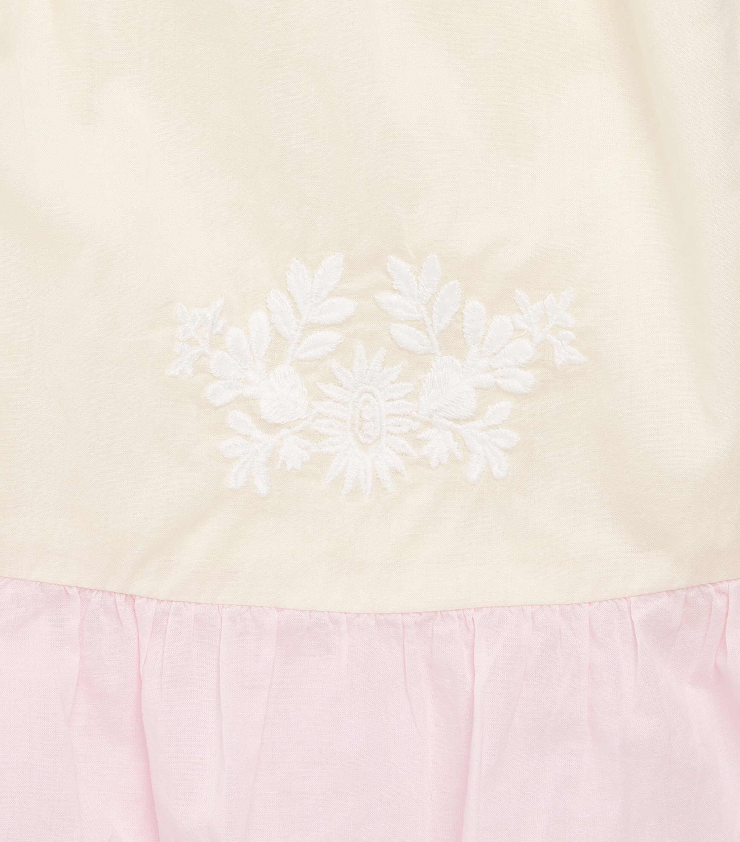 Louise Misha Lace Embroidered Anetta Skirt (4-12 Years) Pink & Yellow Image 4