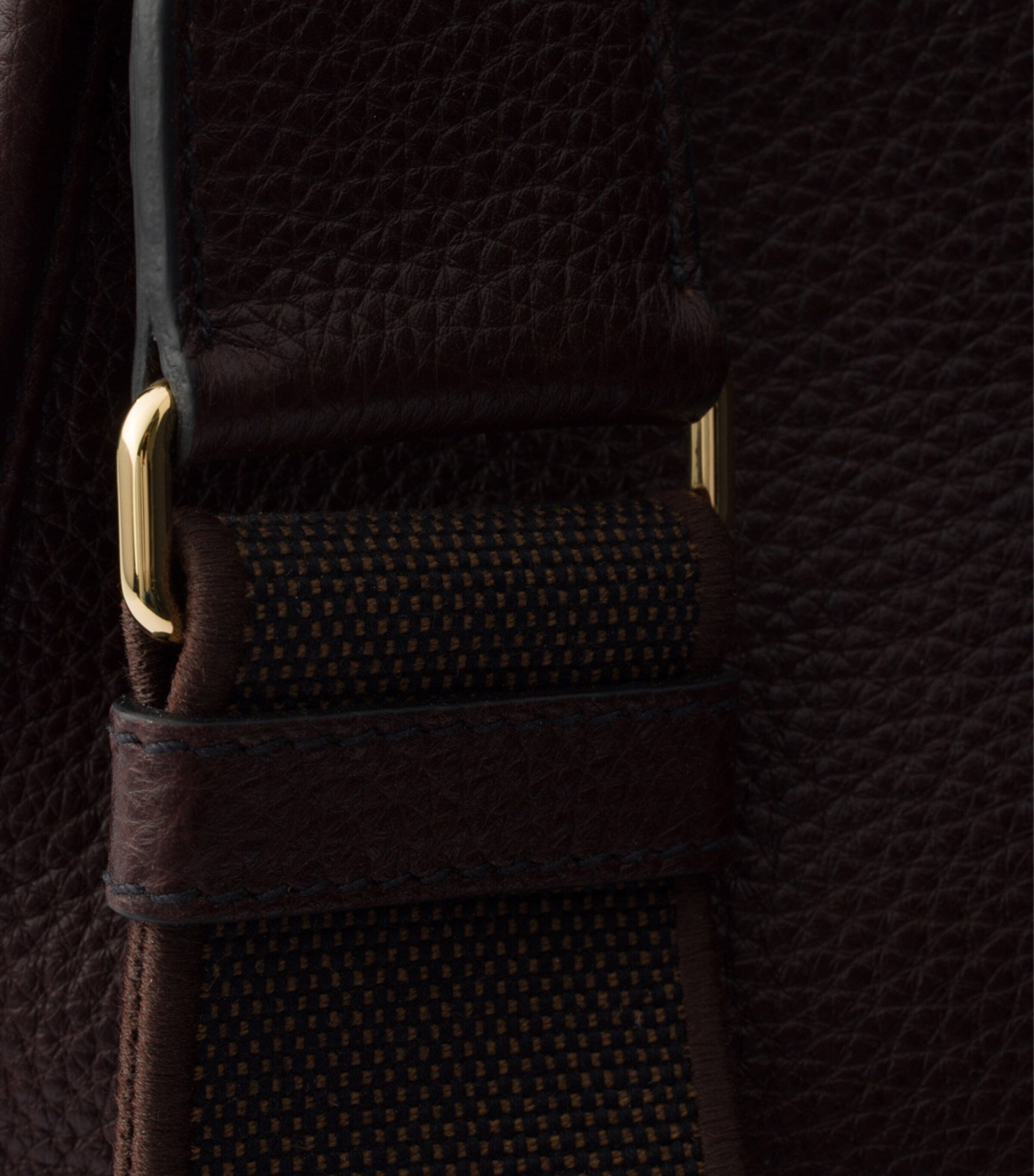 Prada Medium Leather Shoulder Bag Brown Image 6