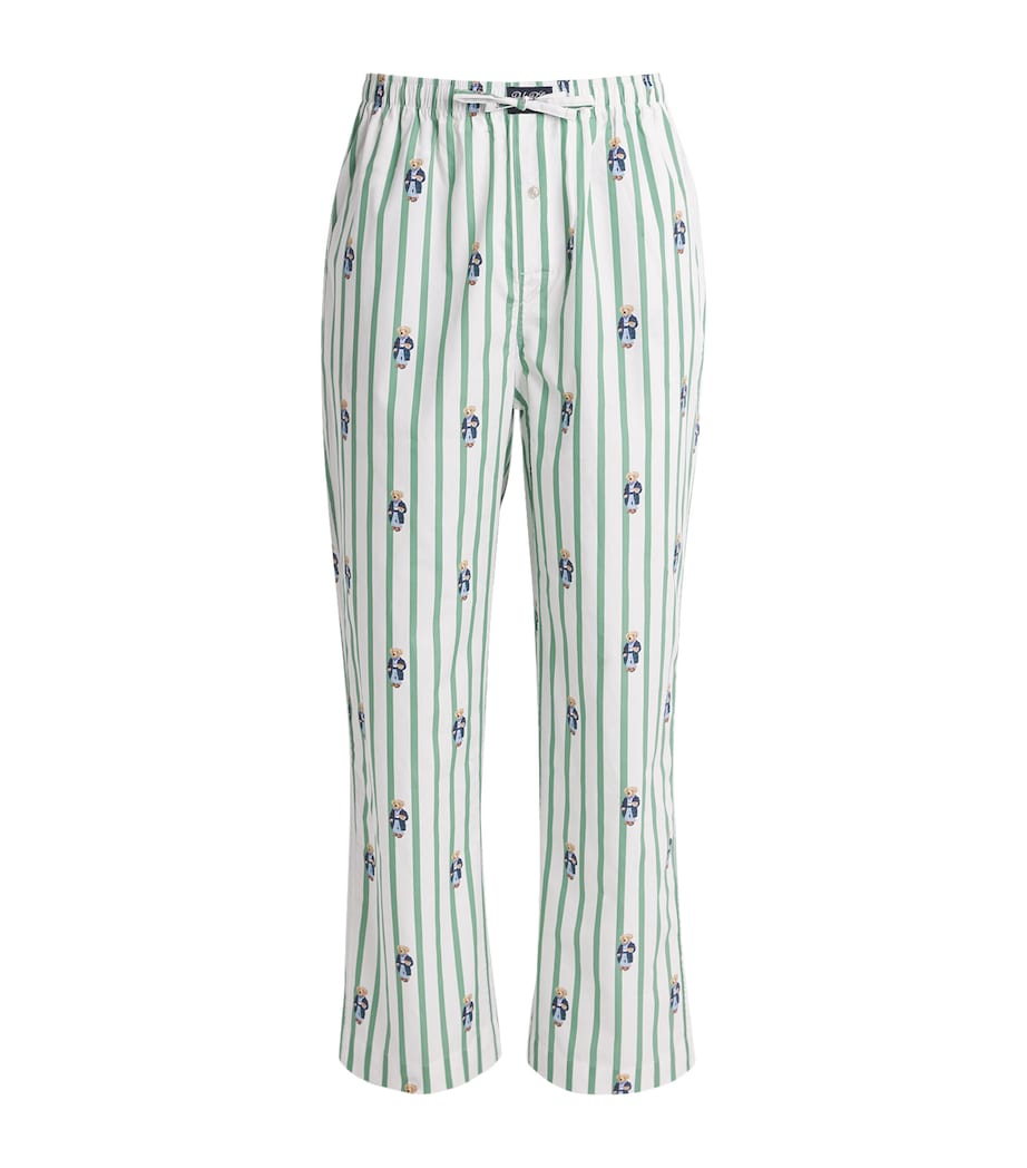Cotton Polo Bear Pyjama Trousers FAIRWAY GLEN NVY Image 5