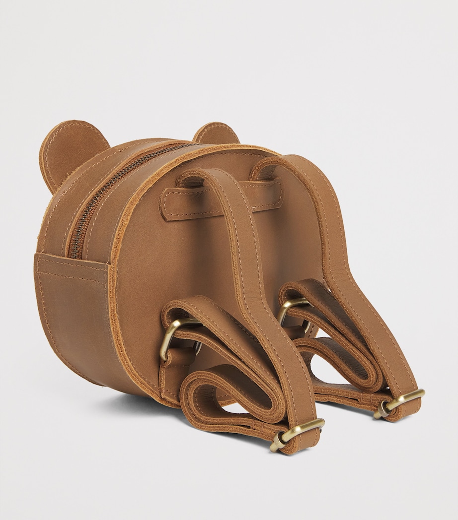 Leather Kapi Backpack PU003COGNAC LEATHER Image 2