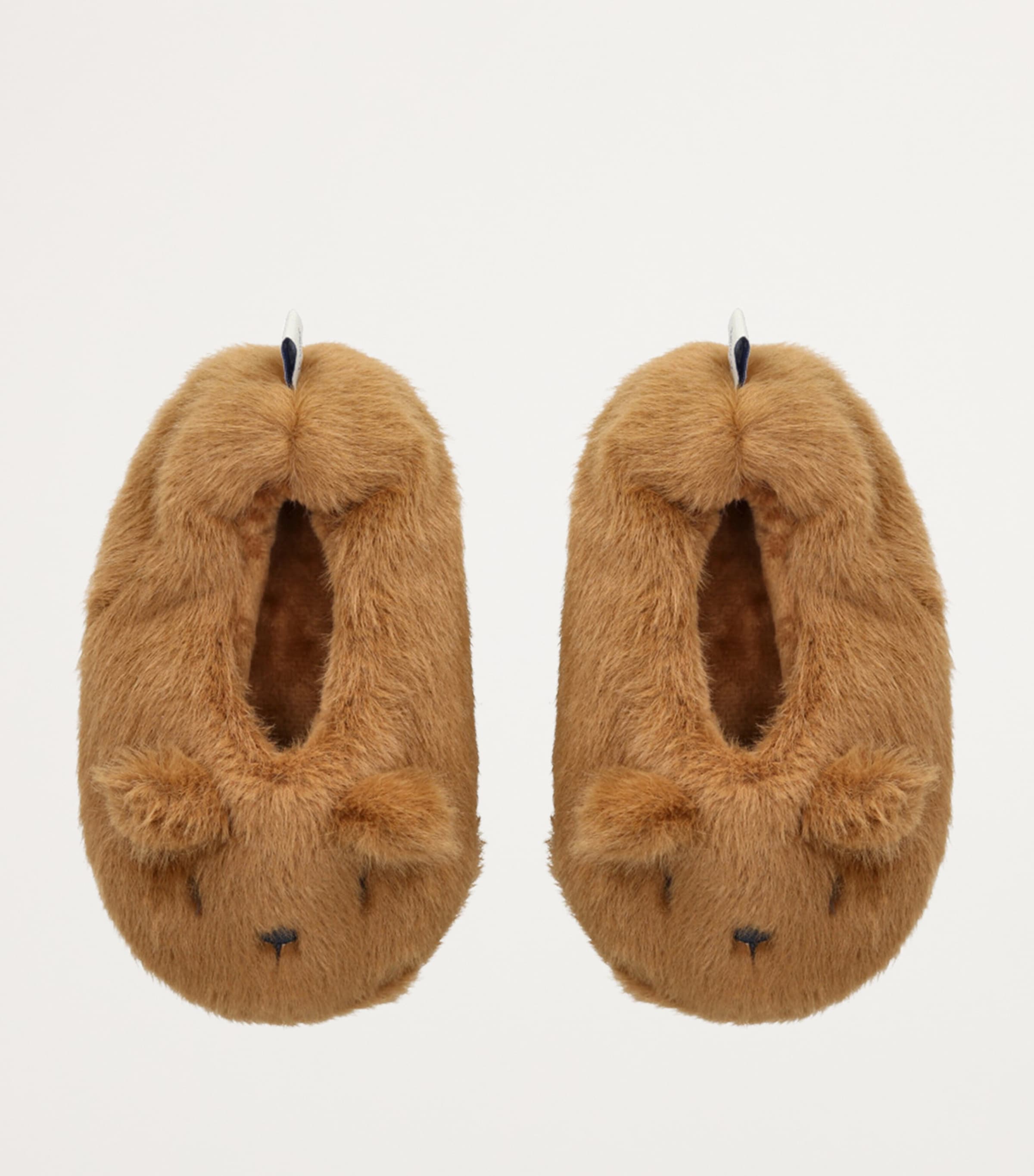 Aviaja Bear Slippers BROWN Image 4