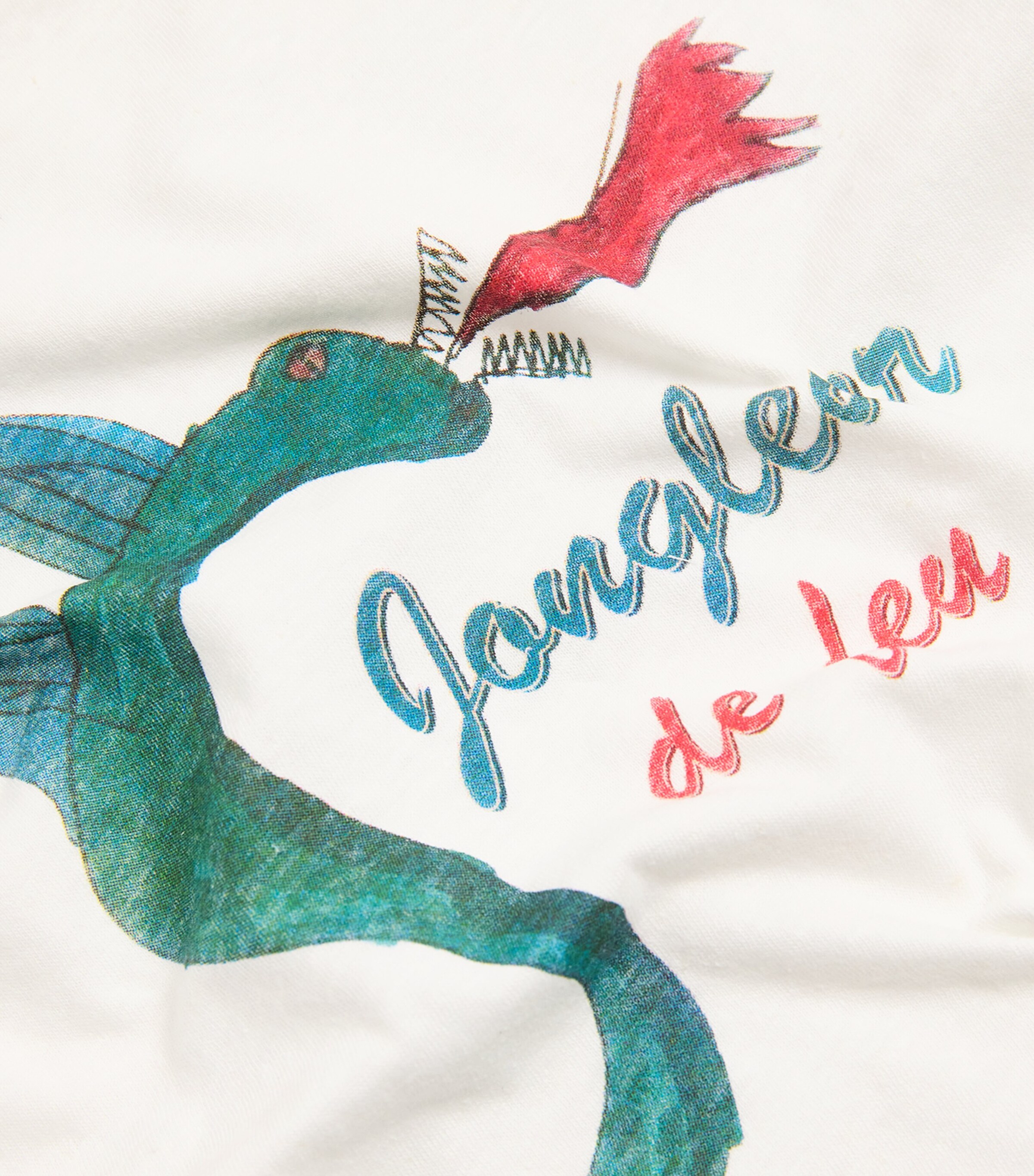 x RHW Organic Cotton Dragon T-Shirt (5-8 Years) ANTIQUE WHITE Image 3