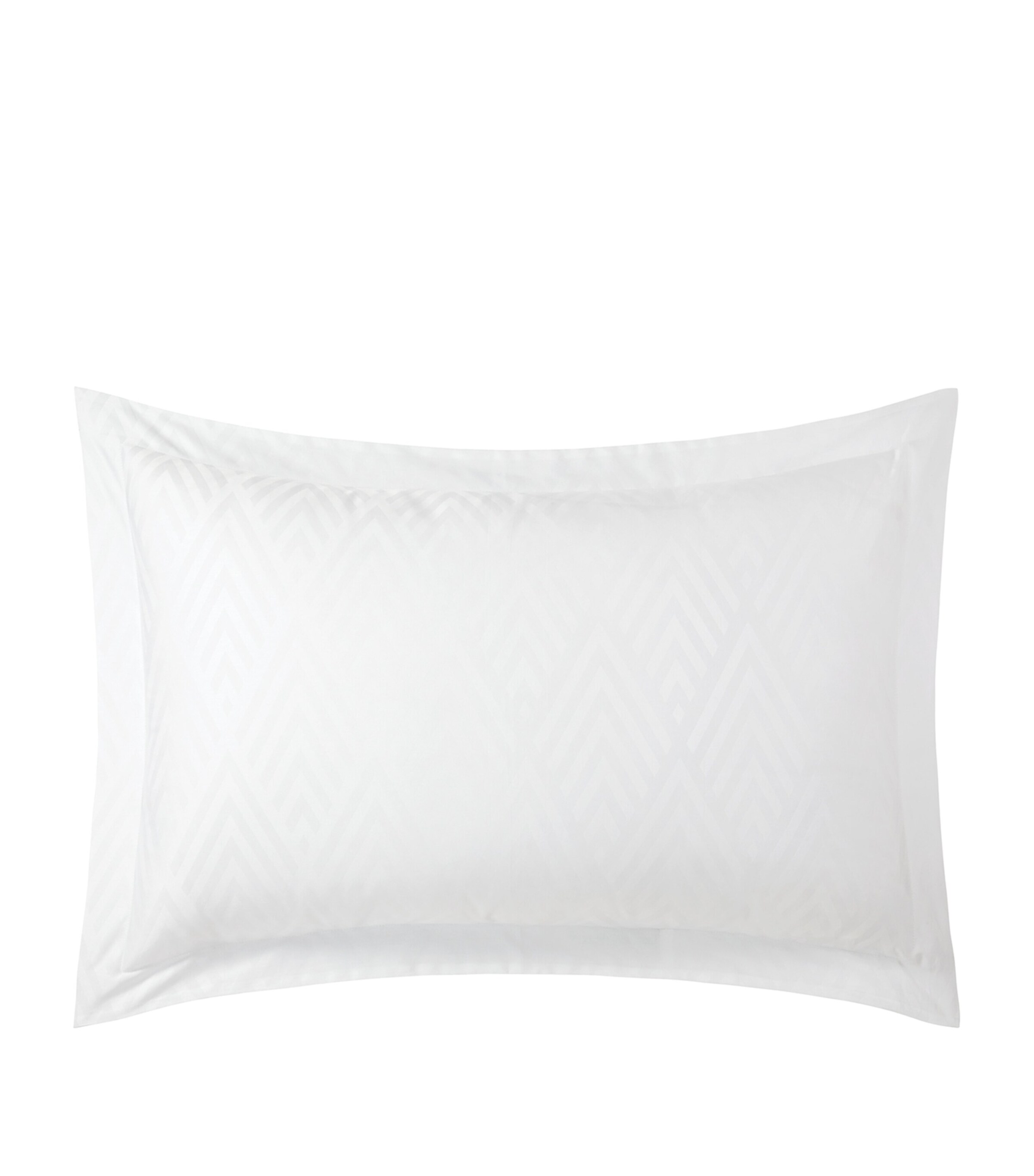 Ralph Lauren Home Penthouse Oxford Sham Pillowcase (50cm x 75cm) White Image 5