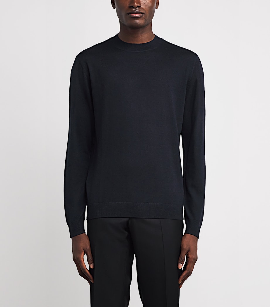 Virgin Wool Sweater UB118 Image 3