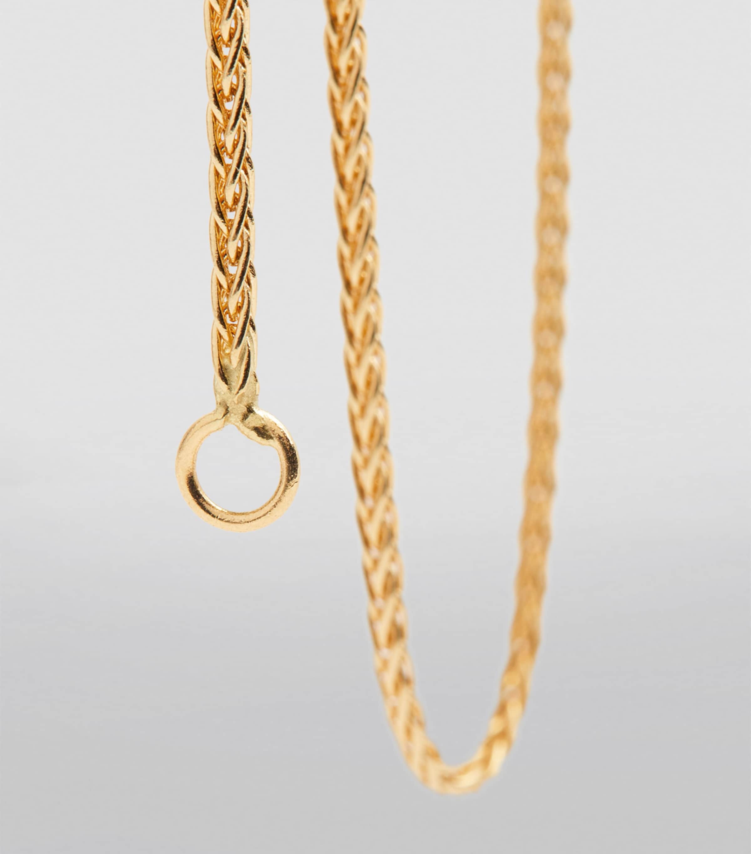 Yellow Gold Thin Wheat Chain YELLOW GOLD Image 6