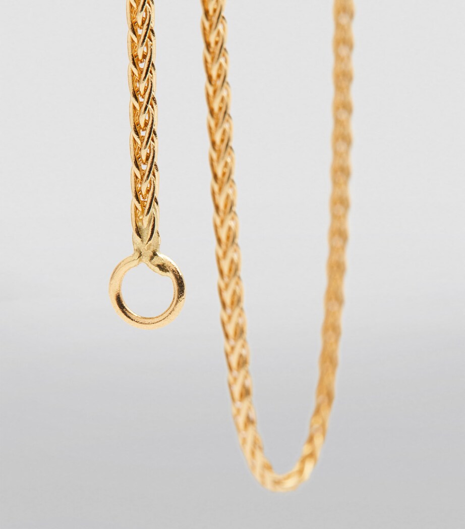 Yellow Gold Thin Wheat Chain YELLOW GOLD Image 6