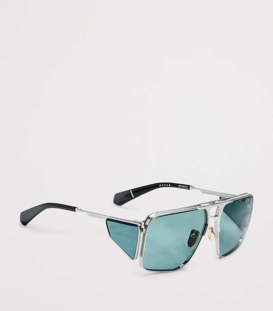 Jacques Marie Mage Acetate Assen Sunglasses Silver Image 2