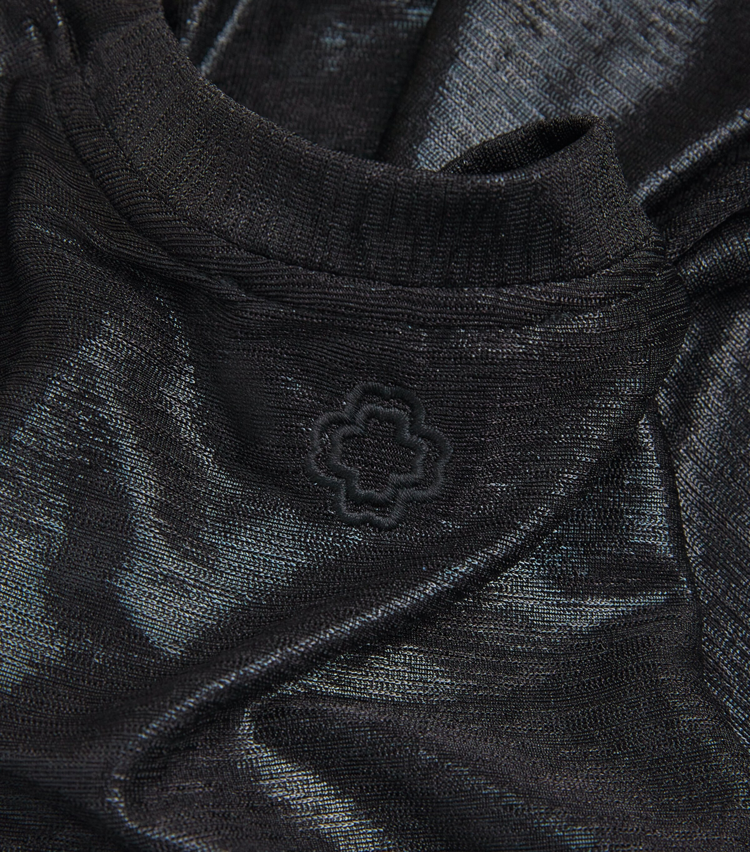 Metallic-Jersey T-Shirt BLACK/GLITTER Image 5