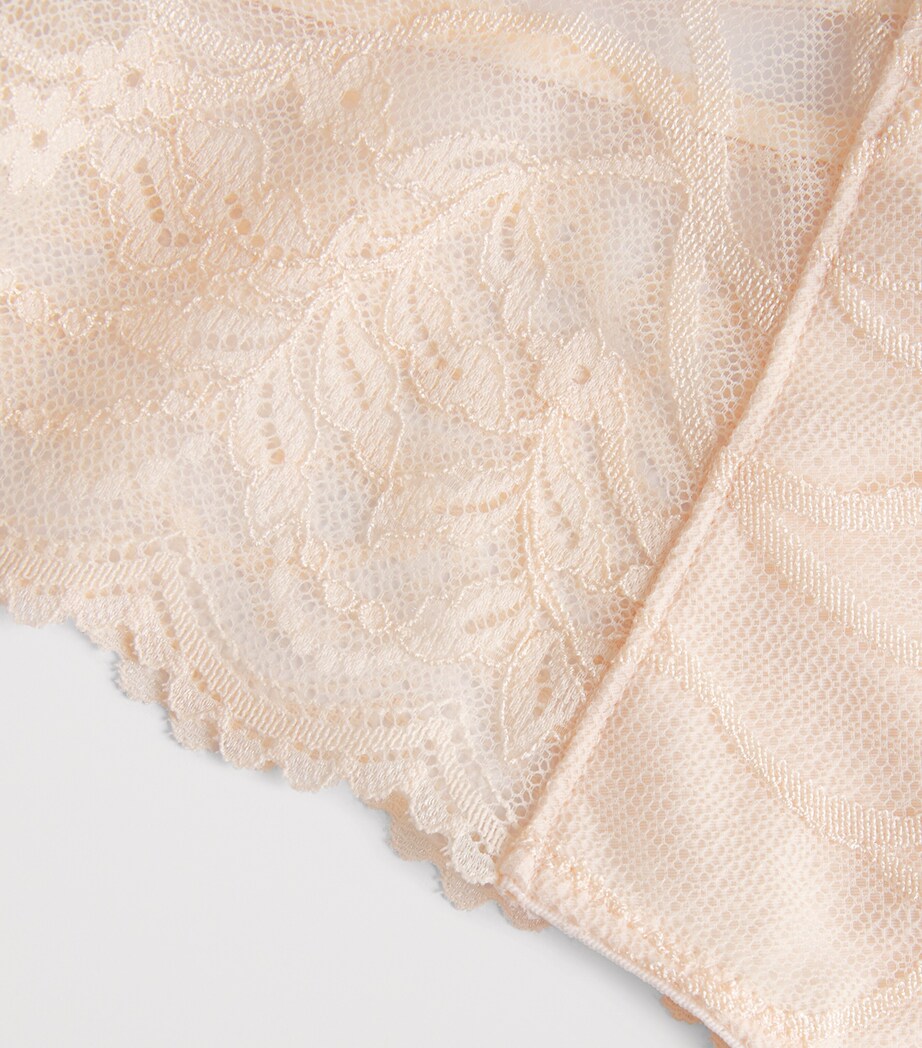 Fantasie Womens Cesile Brazilian Briefs Peach Sorbet Image 4