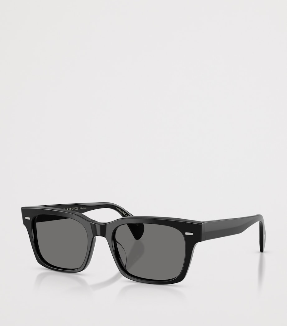 Oliver Peoples Ryce Rectangle Sunglasses Black Image 2