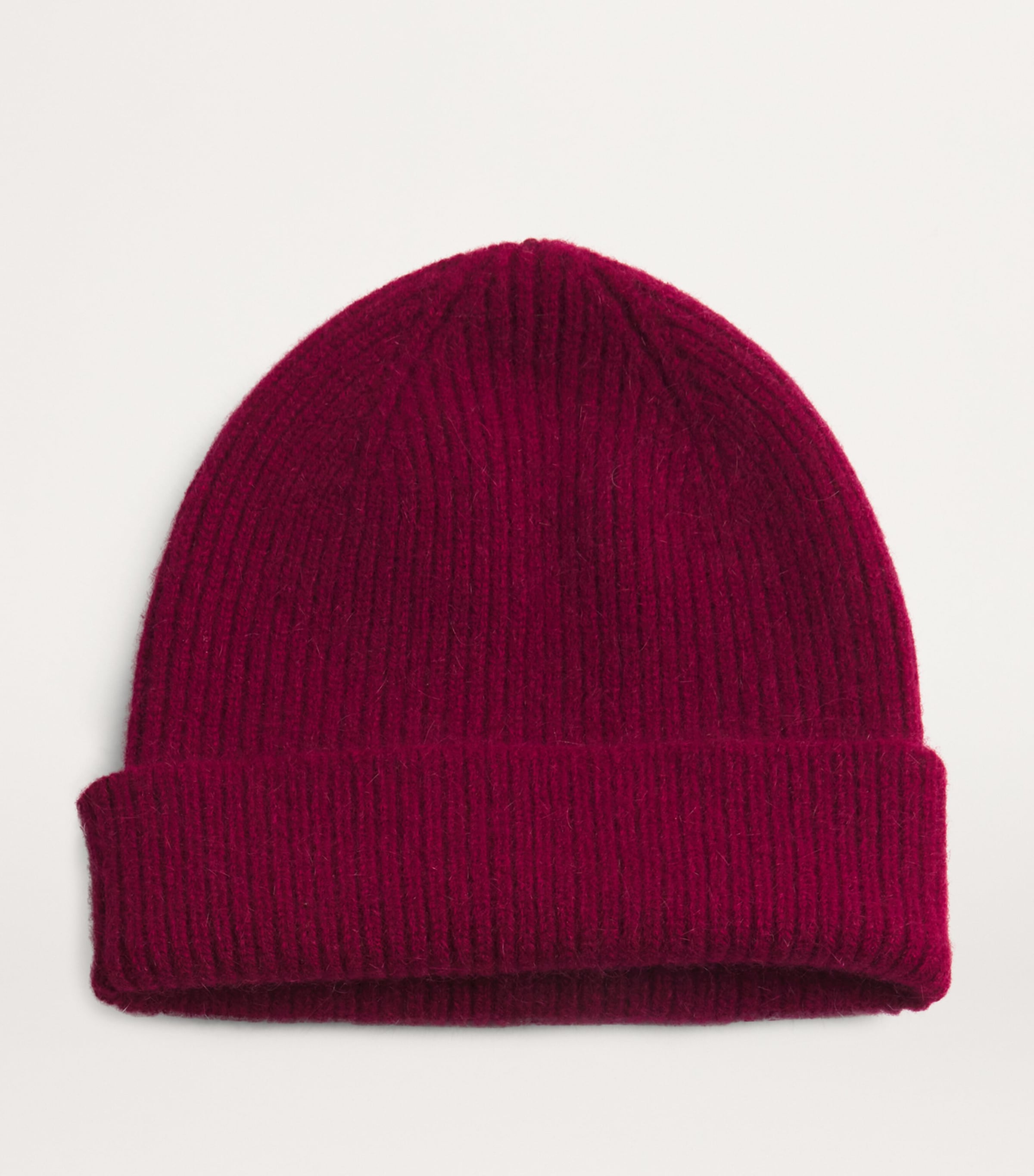 Le Bonnet Lambswool-Caregora Classic Beanie Wine Image 2