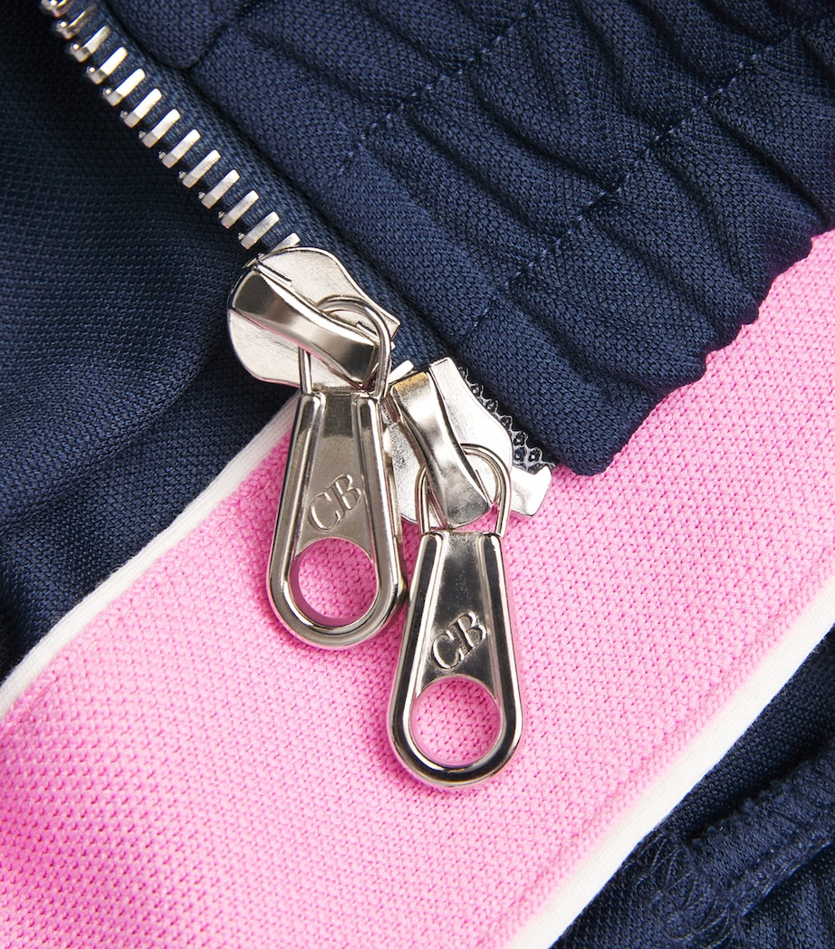 Interlock Track Jacket 050 BLUE/PINK Image 5