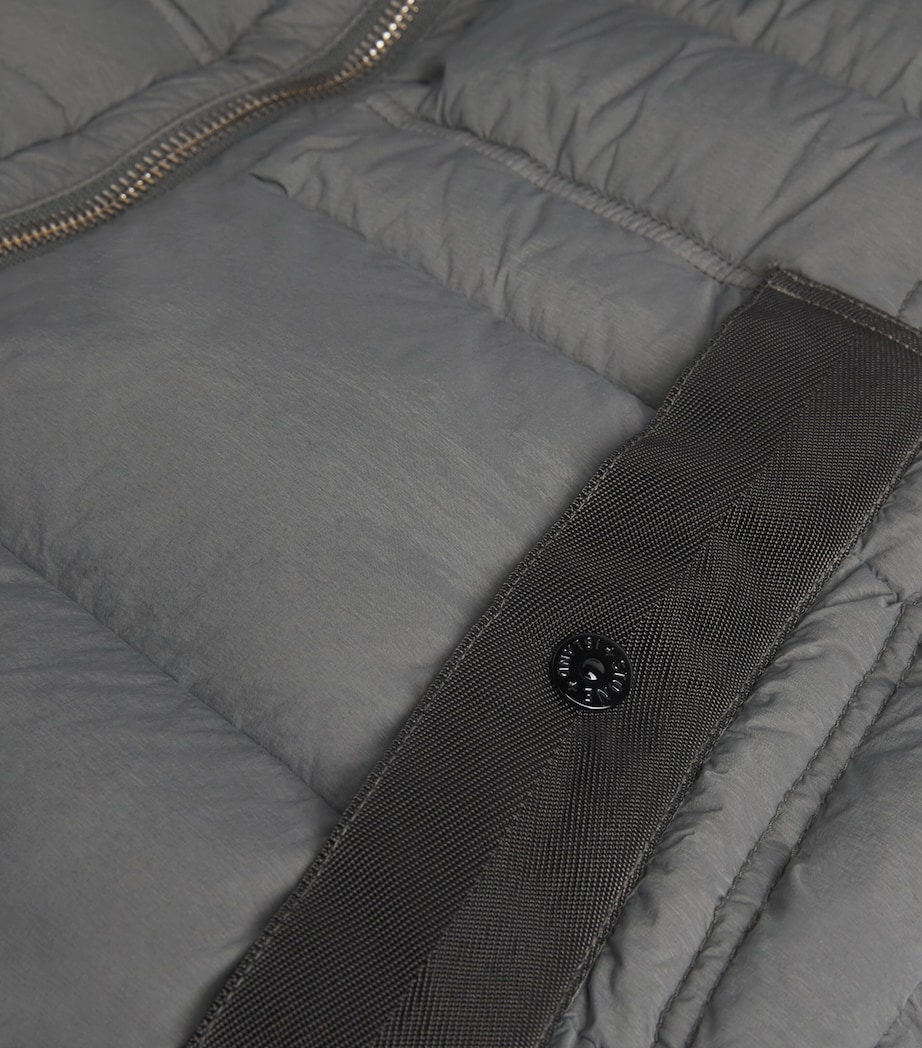 Down Seamless Tunnel Puffer Coat V006B Image 5