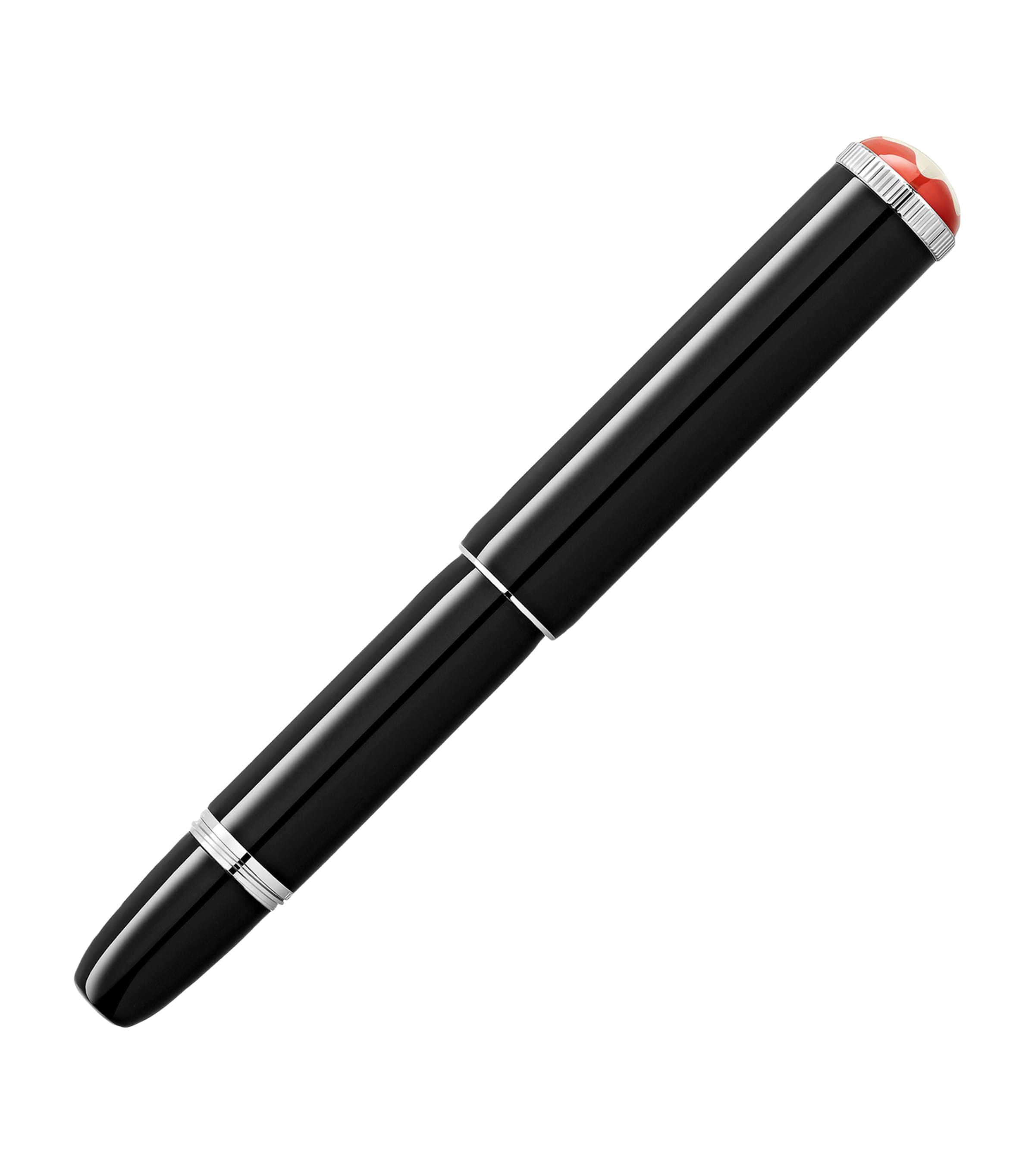 Montblanc Heritage Rouge et Noir Baby Rollerball Pen Black Image 2