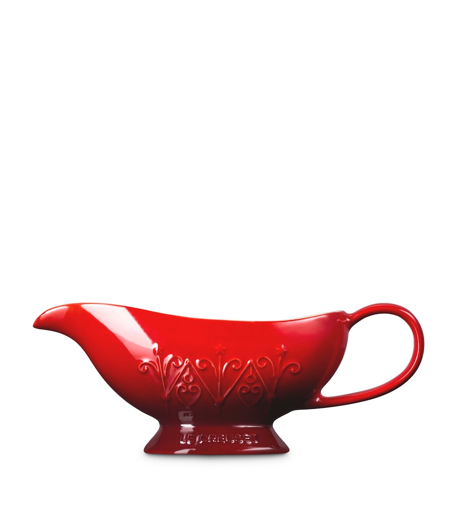 Le Creuset Stoneware Gravy Boat (460ml) Cerise Image 3
