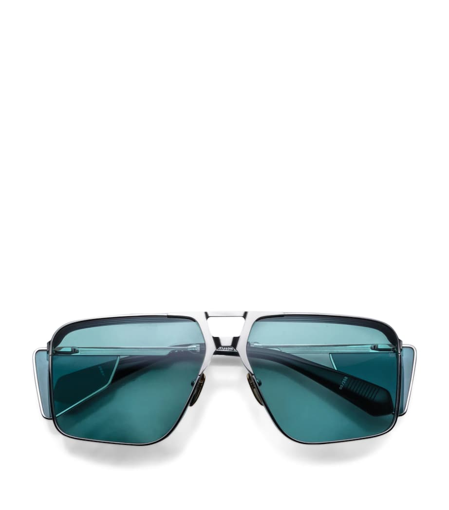 Jacques Marie Mage Acetate Assen Sunglasses Silver Image 1