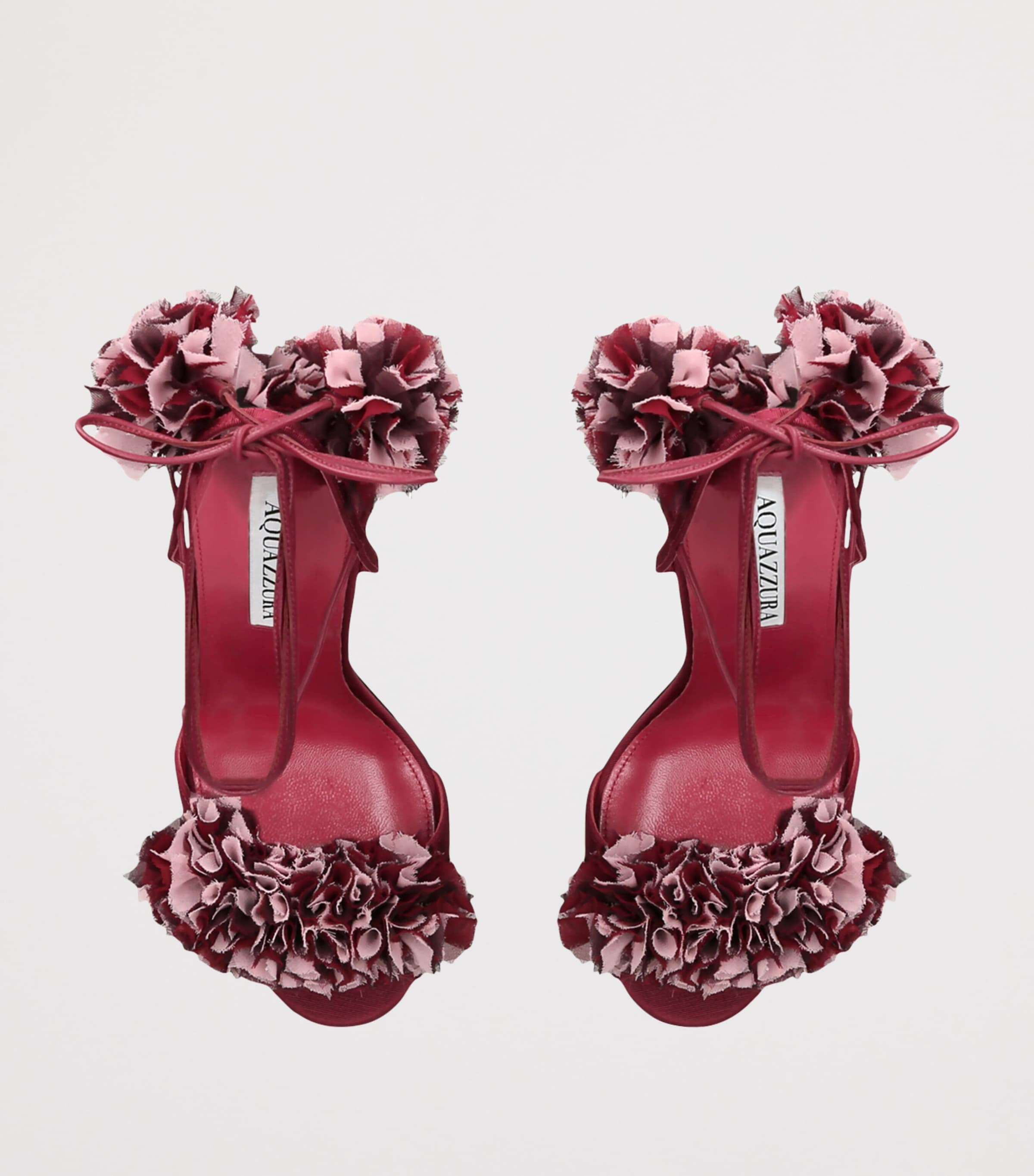 Leather Cherry Kiss Sandals 105 RED Image 4