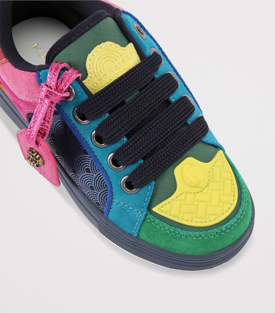 Leather Mini Southbank Tag Sneakers BLUE/DARK Image 3