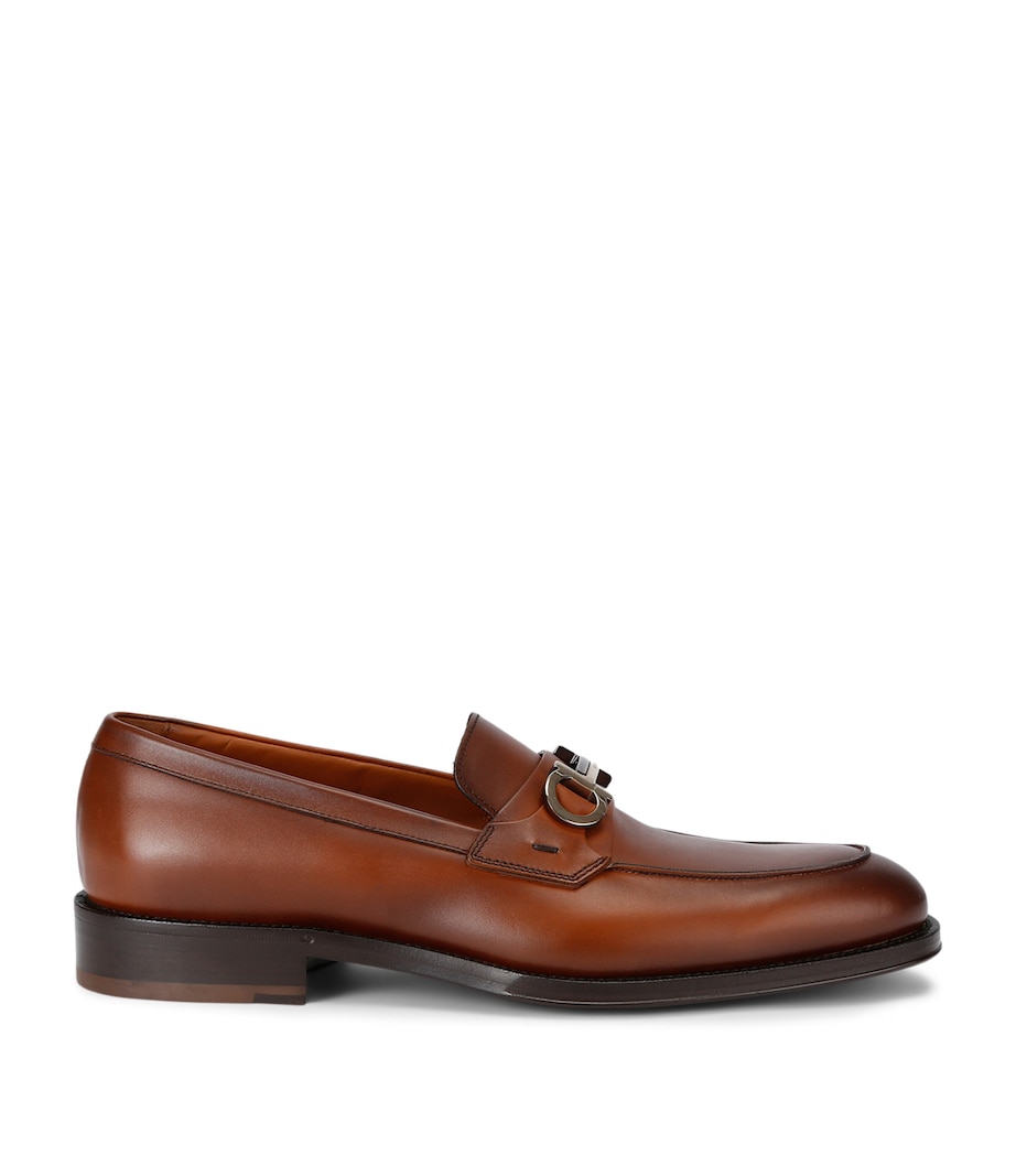 Leather Benedict Loafers BROWN/OTH Image 1