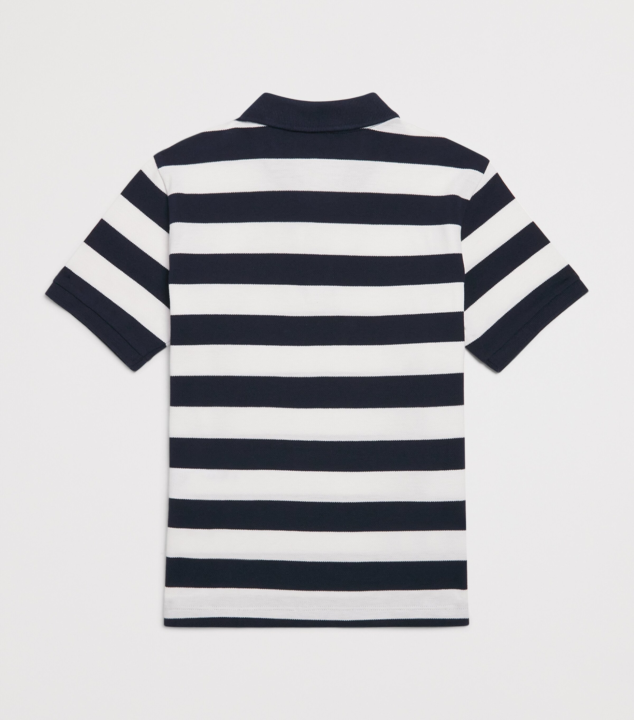 Paul & Shark Stripe Polo Shirt (8-14 Years) White/blue Image 2