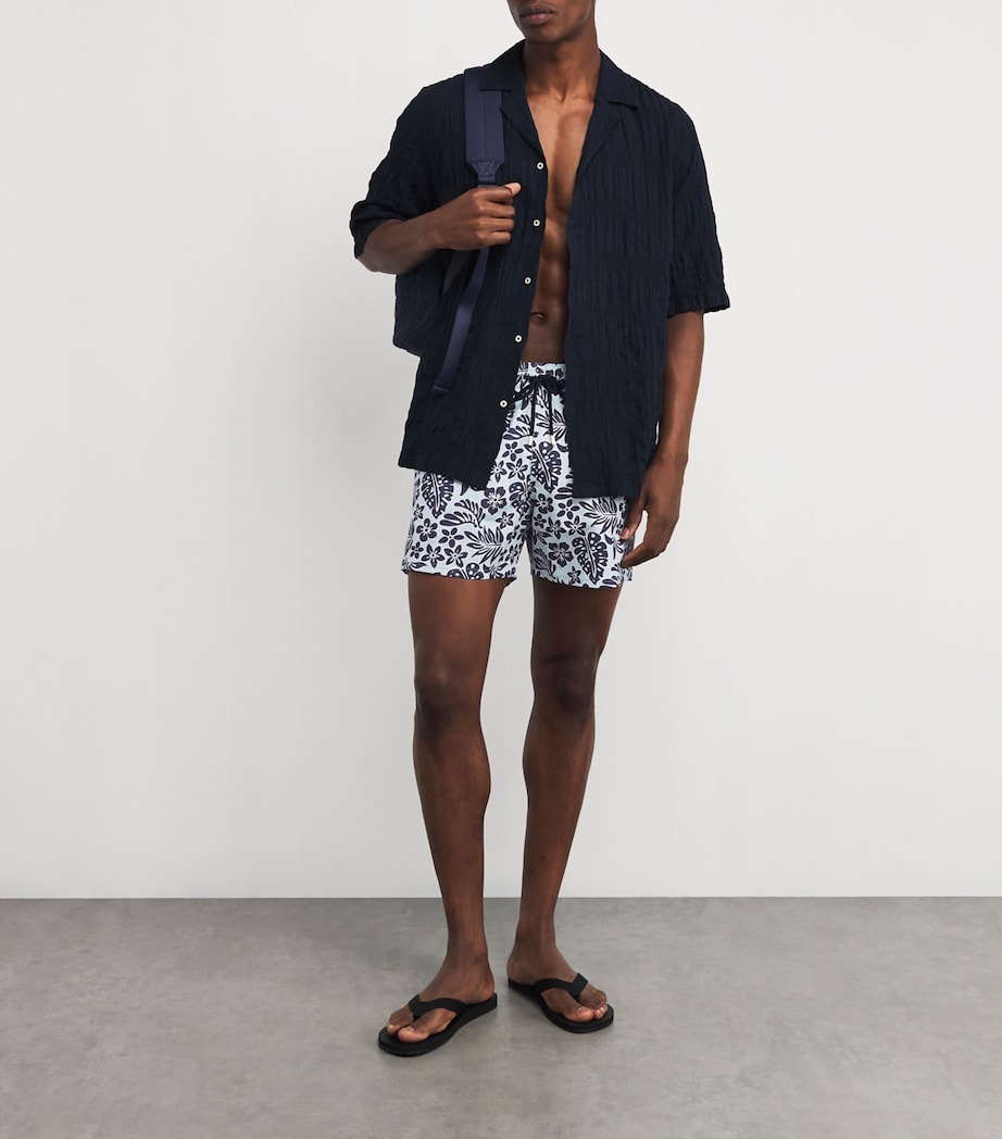 Jungle Leaves Moorise Swim Shorts 315-PACIFIC Image 2