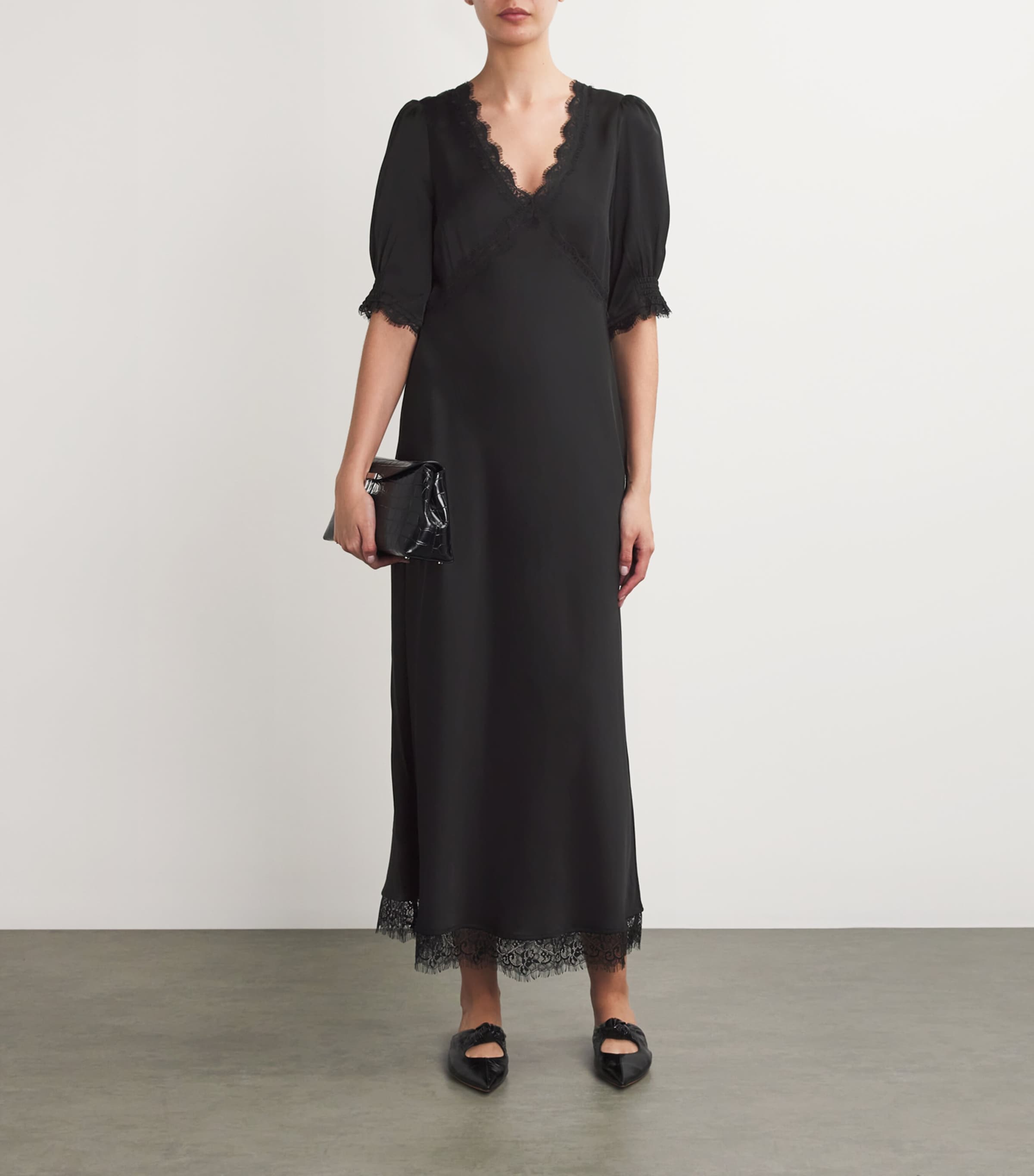 Annina Maxi Dress BLACK Image 2