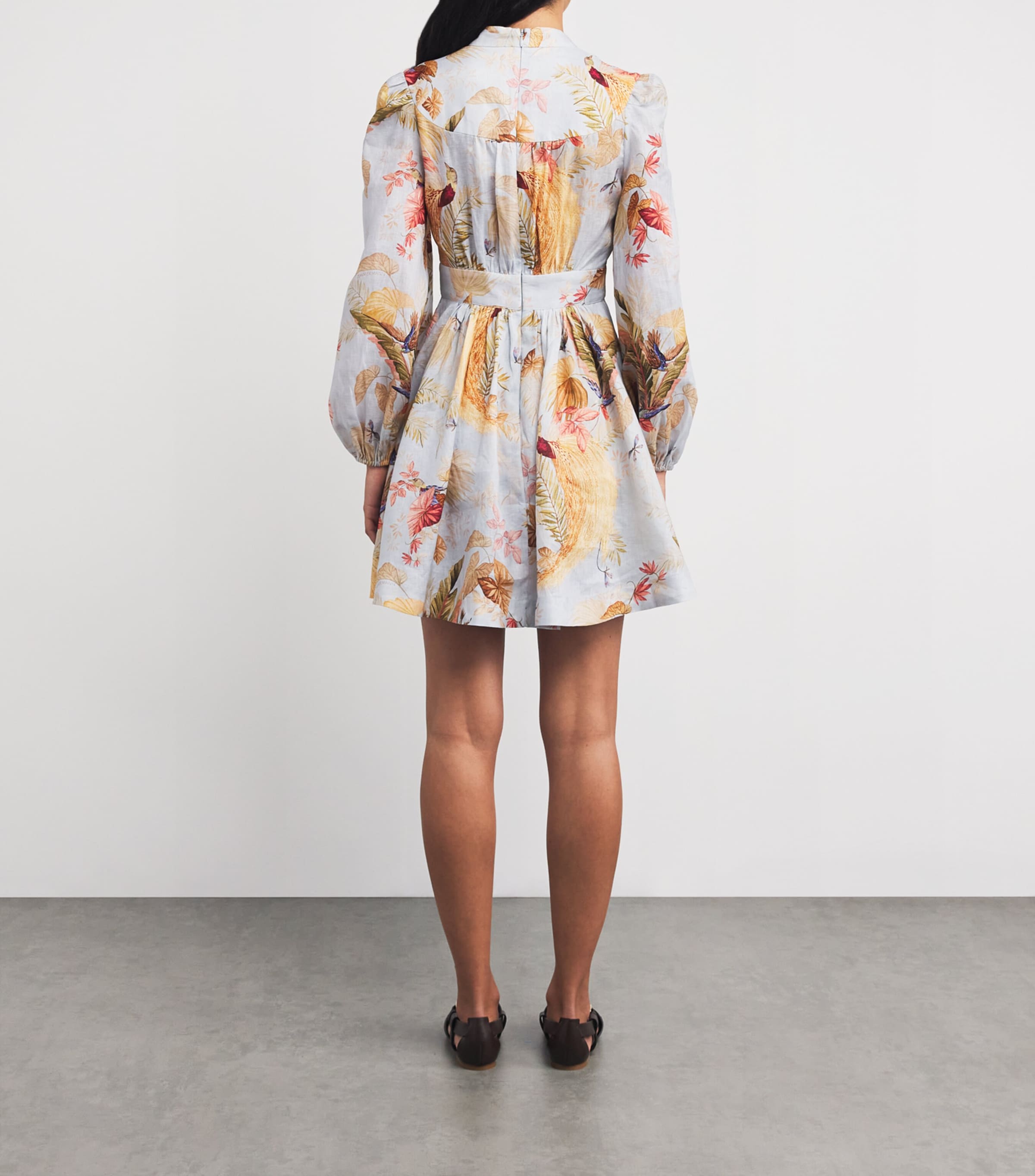 ワンピース Zimmermann Zimmermann Ascension Plunge Mini Dress Zimmermann Ascension Plunge Mini Dress | Neiman Marcus