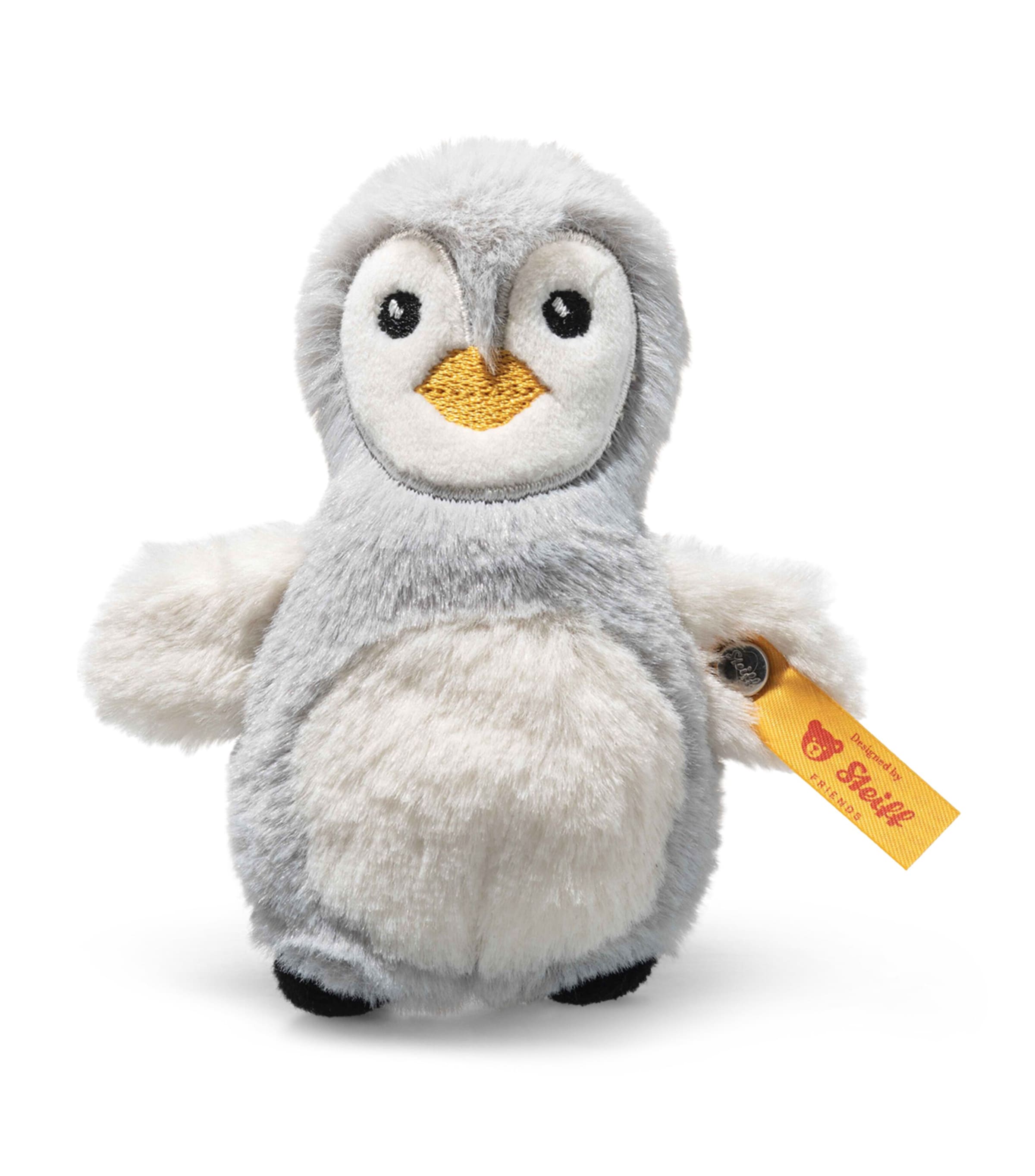 Steiff Lio Penguin Grip Toy with Rattle (11cm) Image 1