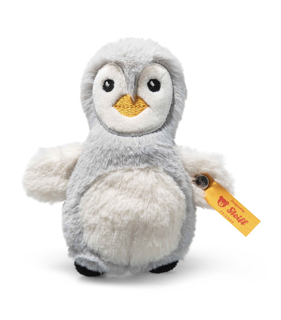 Steiff Lio Penguin Grip Toy with Rattle (11cm) Image 1