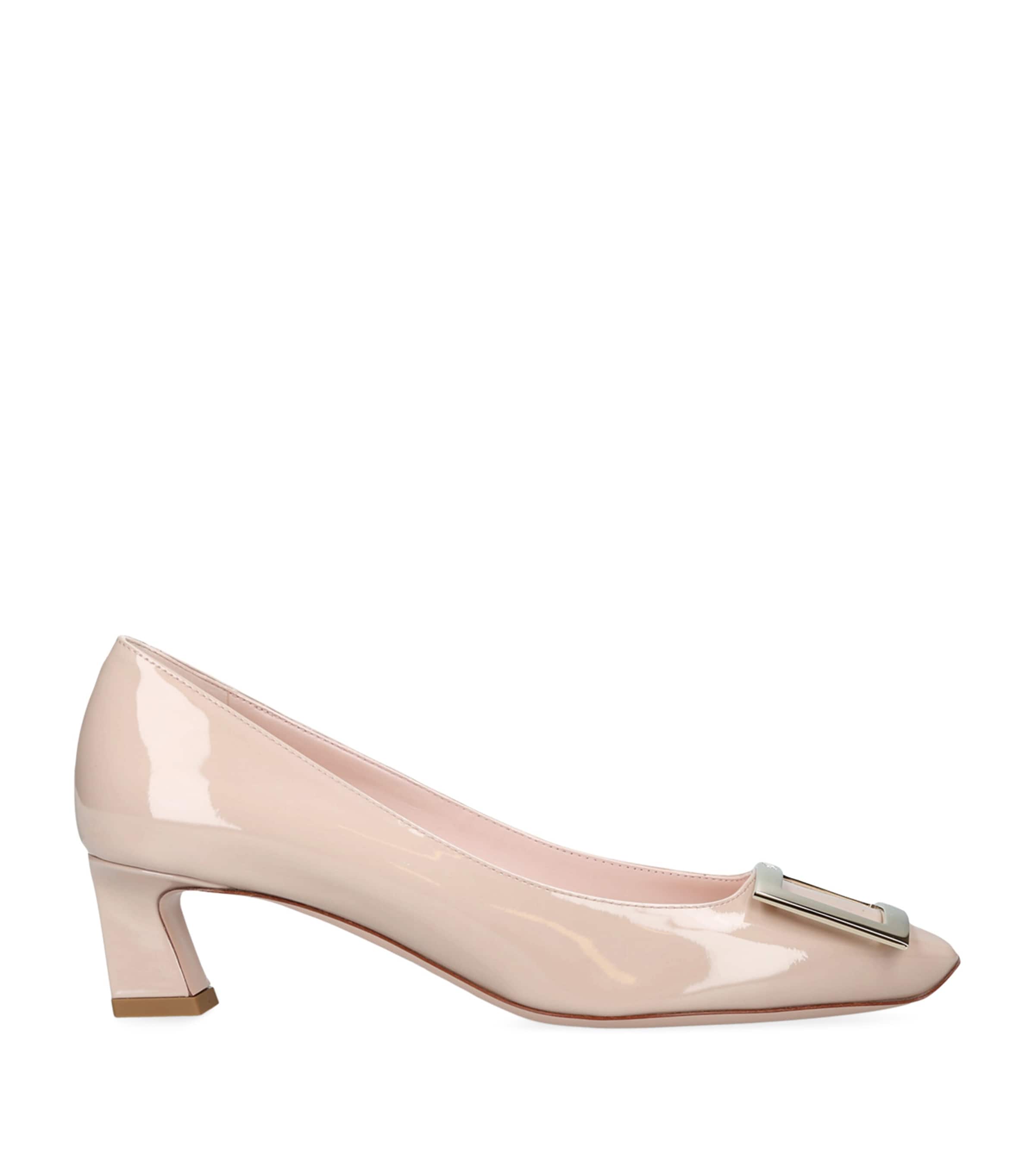 Roger Vivier Belle Vivier 70 Trompette Pumps In Brown