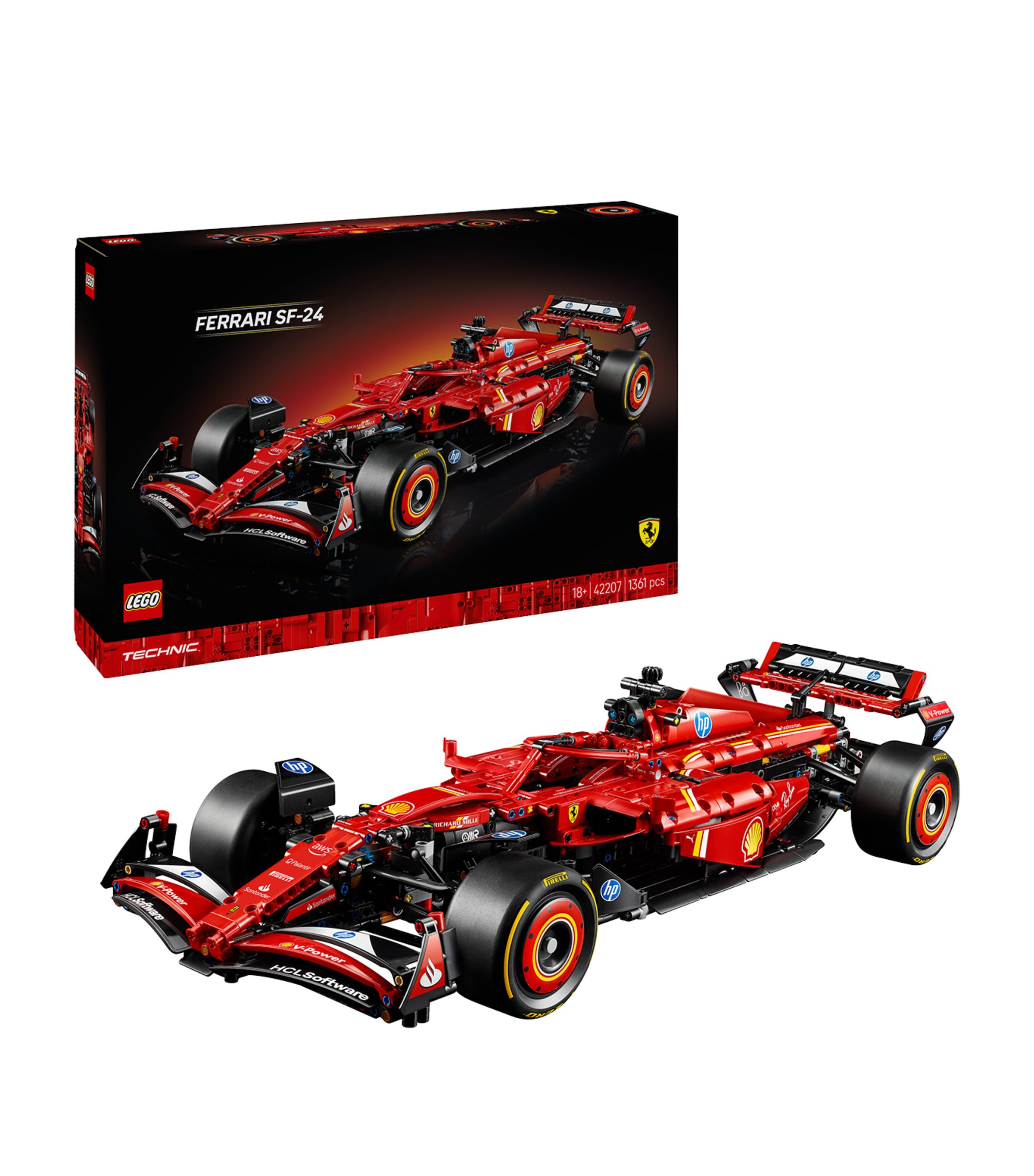 TECHNIC Ferrari SF-24 F1 Car Set 24007 MULTI Image 2