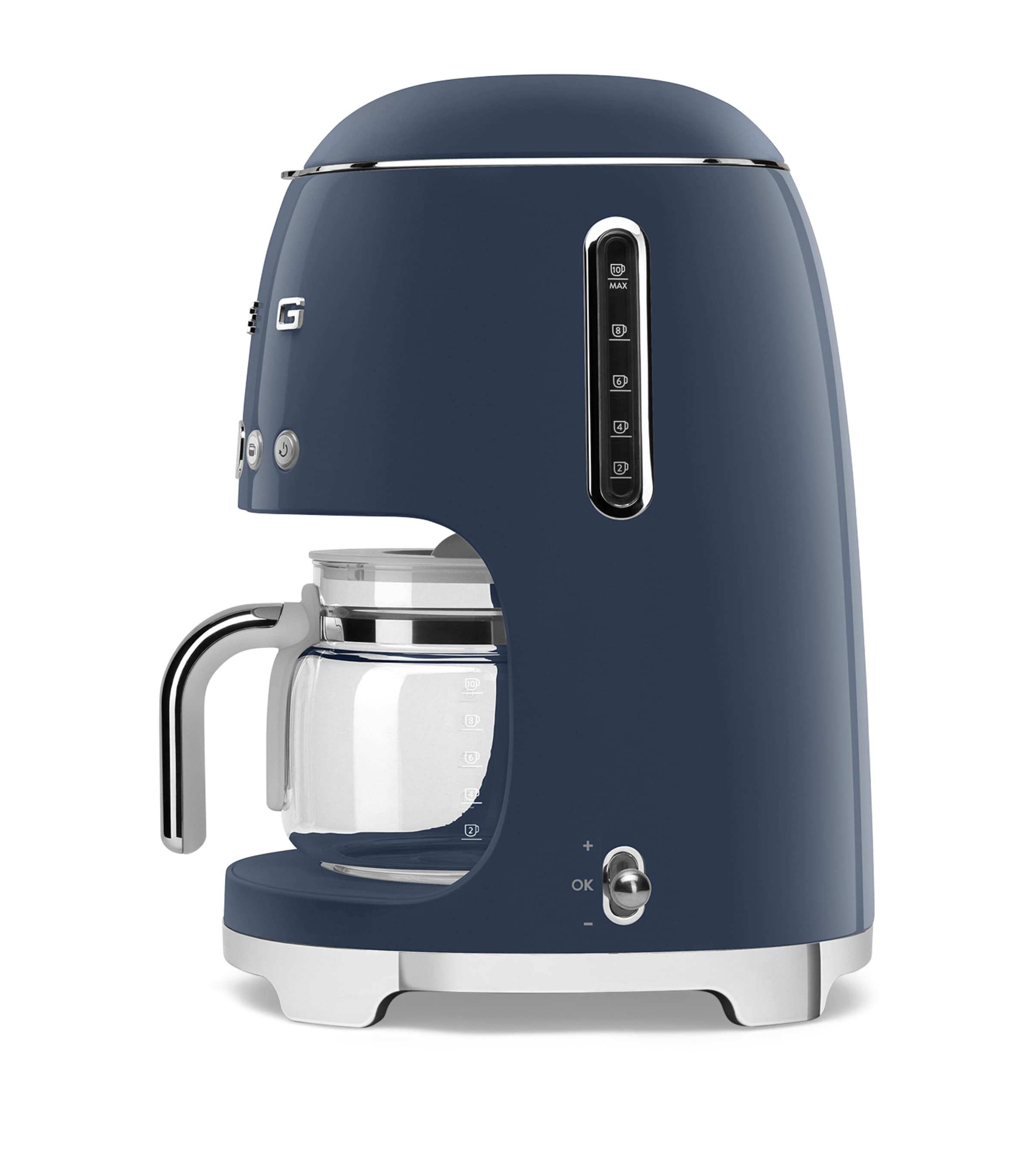 Smeg Drip Filter Coffee Machine Navy Blue Image 2