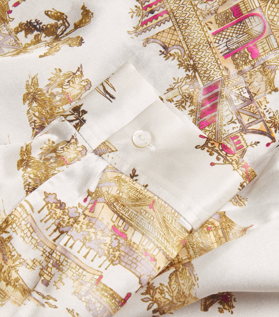 Silk Printed Tyler Shirt EMCS ECR MLTI CHNSRI Image 5