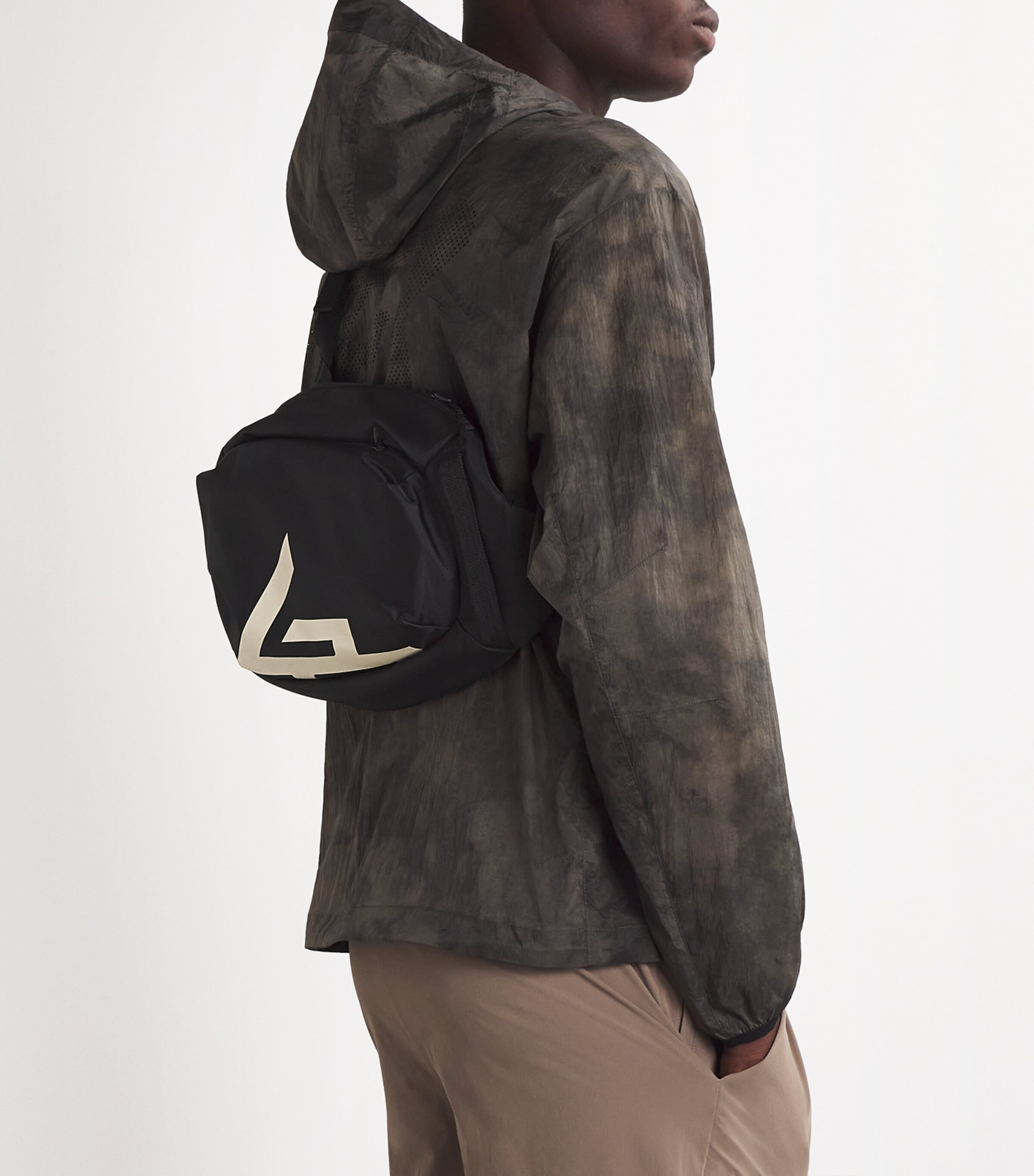 Represent 247 247 Sling Cross-Body Bag Black Image 5