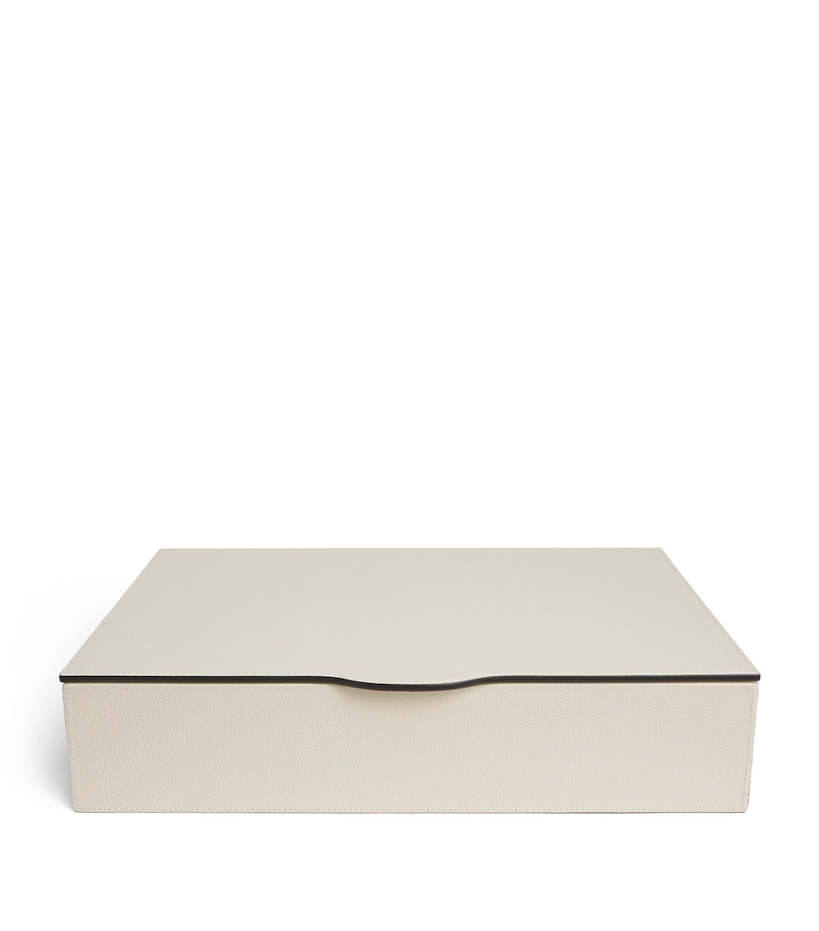 Giobagnara Leather Saint-Germain Coffee Organiser Golf Ivory Image 1